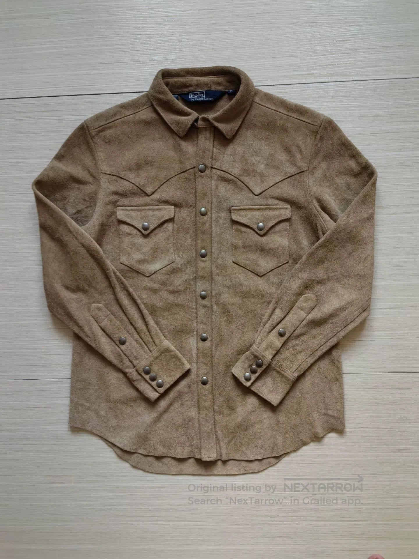 Polo Ralph Lauren western suede shirt by polo ralph lauren. Size US M / EU 48-50 / 2 - 2 Thumbnail