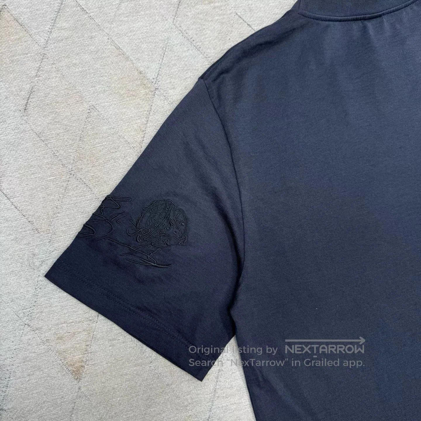 Berluti Berluti Cuff Embroidery T-Shirt. Size US XXL / EU 58 / 5 - 6 Thumbnail