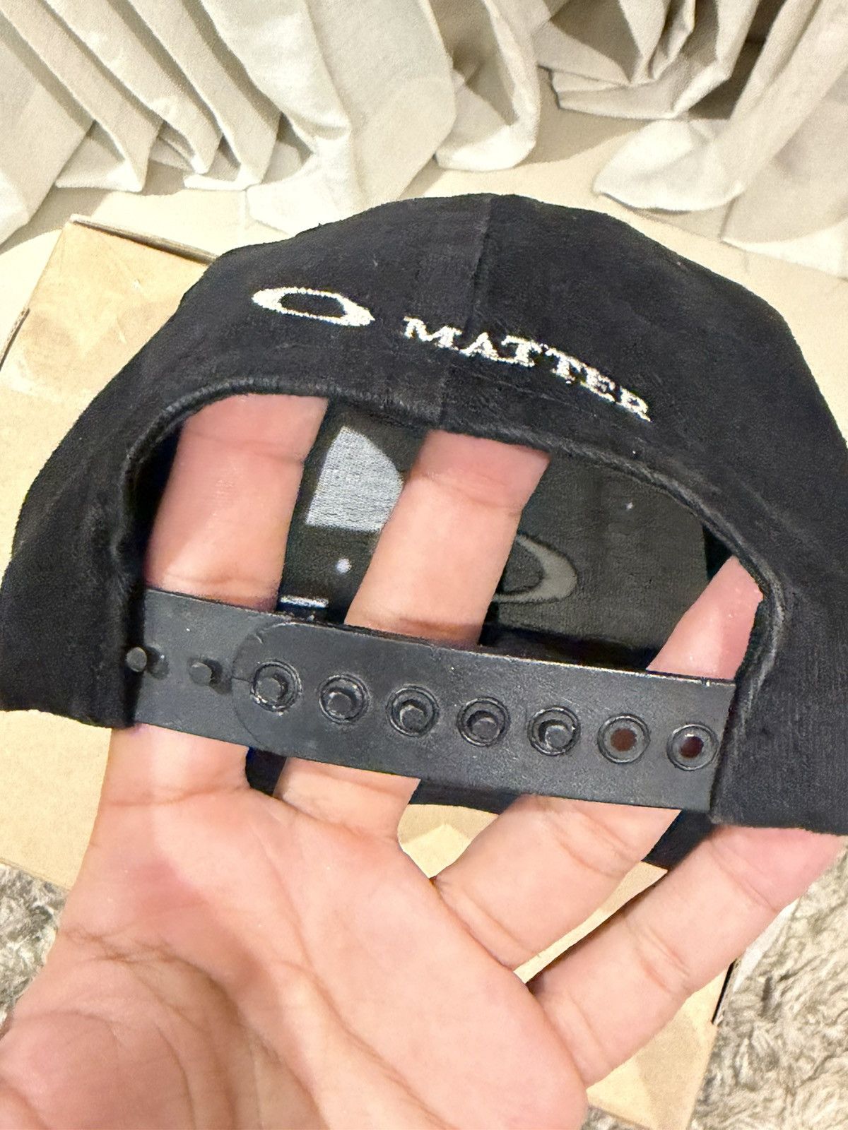 Oakley Vintage 90s Oakley hat Size ONE SIZE - 8 Thumbnail