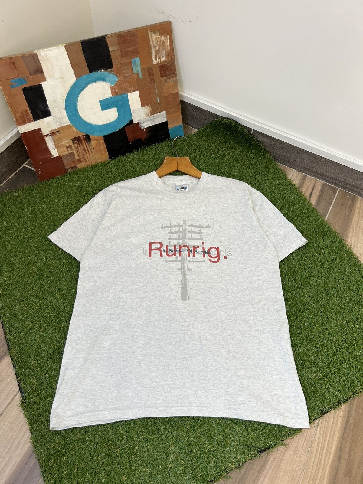 Band Tees Vintage Y2K 90s Runring Long Distance T-Shirt Tour Size US L / EU 52-54 / 3 - 1 Thumbnail