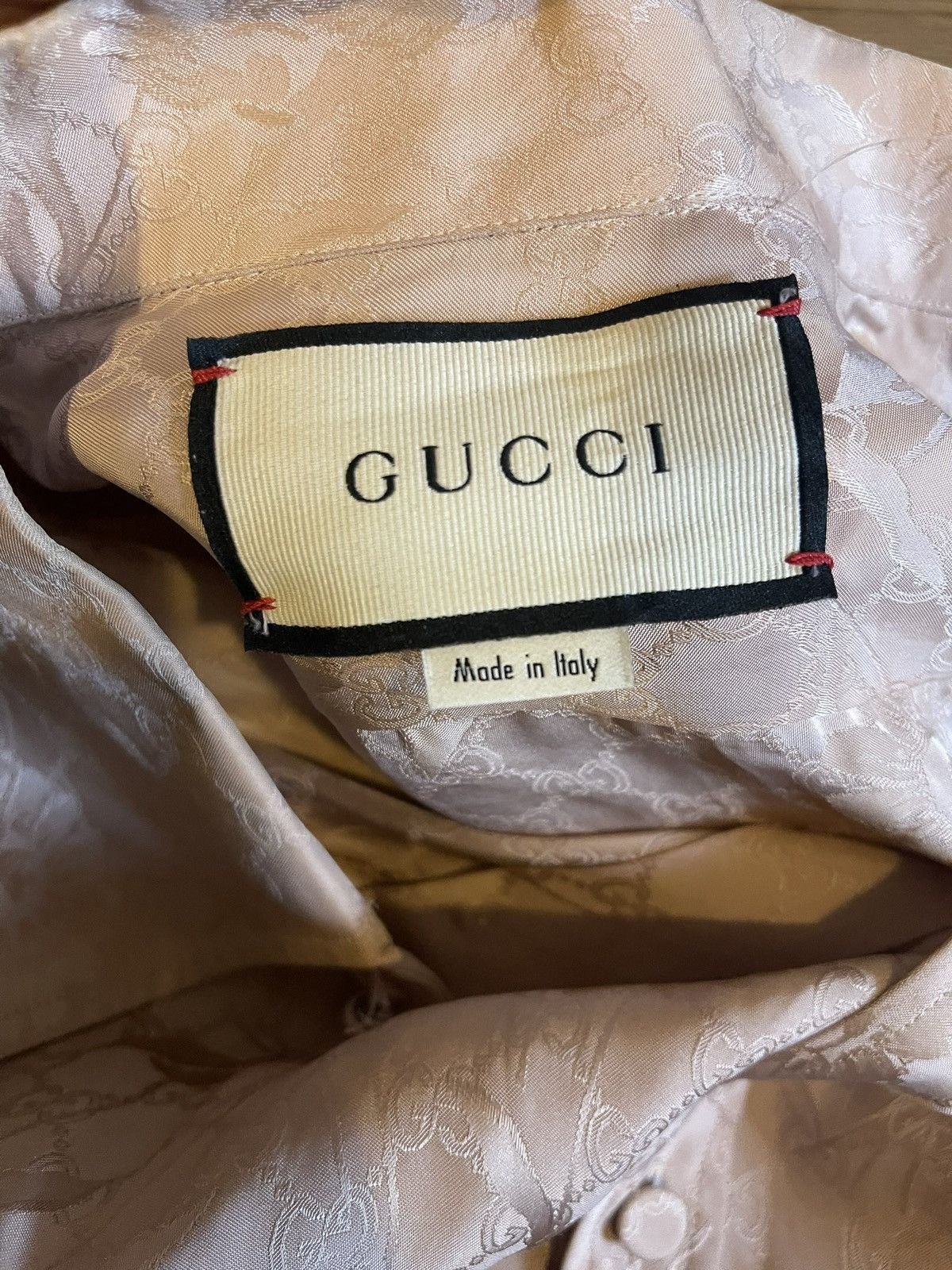 Gucci Gucci monogram oversized viscose button up Size US S / EU 44-46 / 1 - 3 Thumbnail