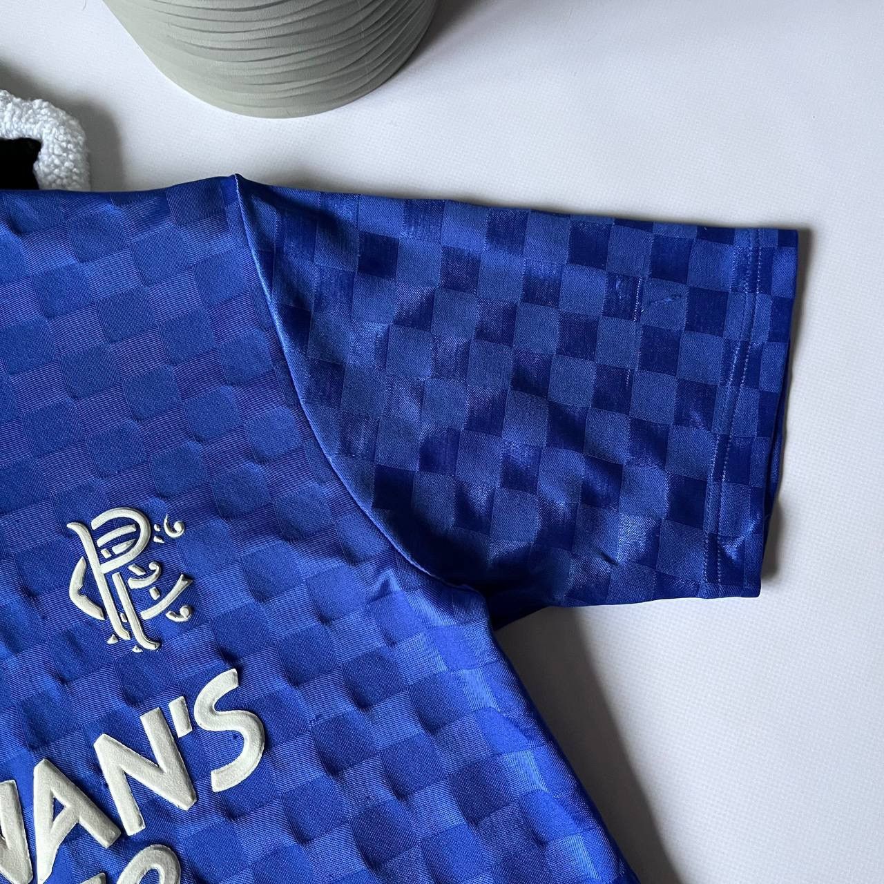 Vintage Umbro Glasgow Rangers Football Shirt 1987-1990 Size US S / EU 44-46 / 1 - 8 Thumbnail