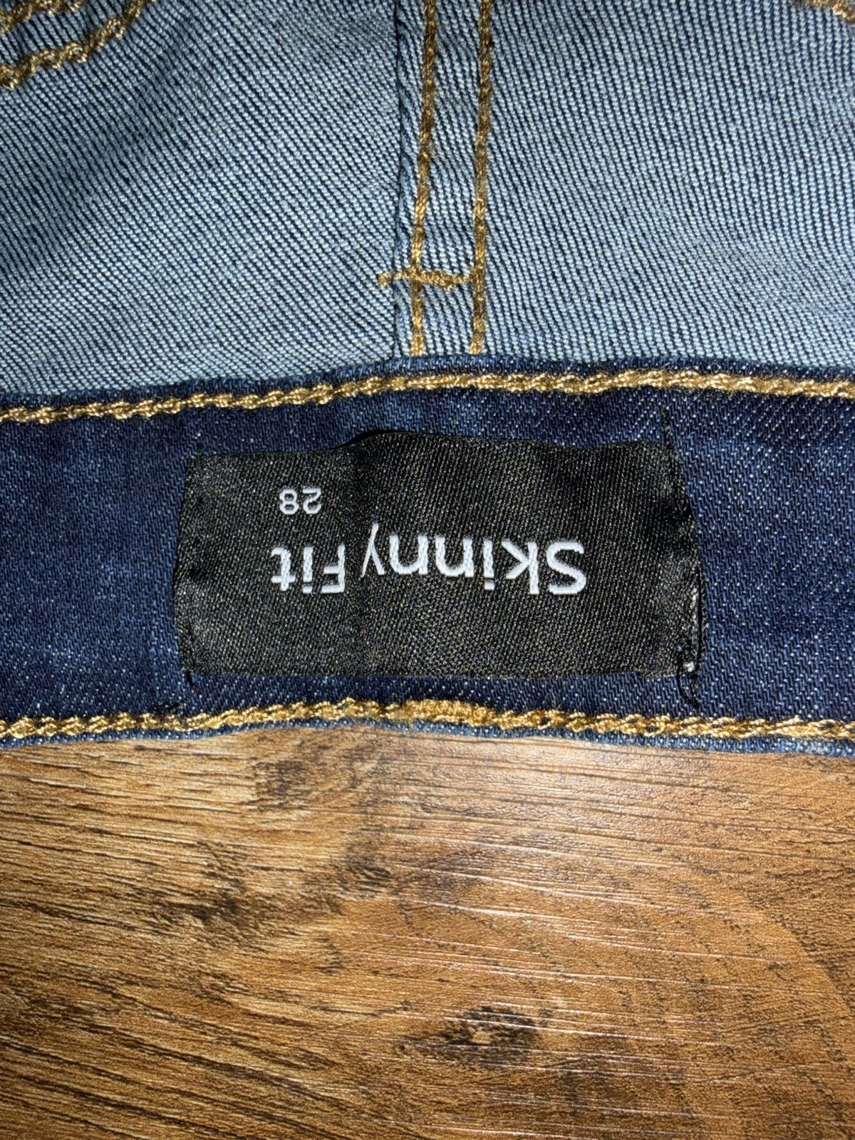 Other Steve Madden Skinny Fit Jeans – Dark Wash – Men’s 32x30 Size US 28 / EU 44 - 5 Thumbnail