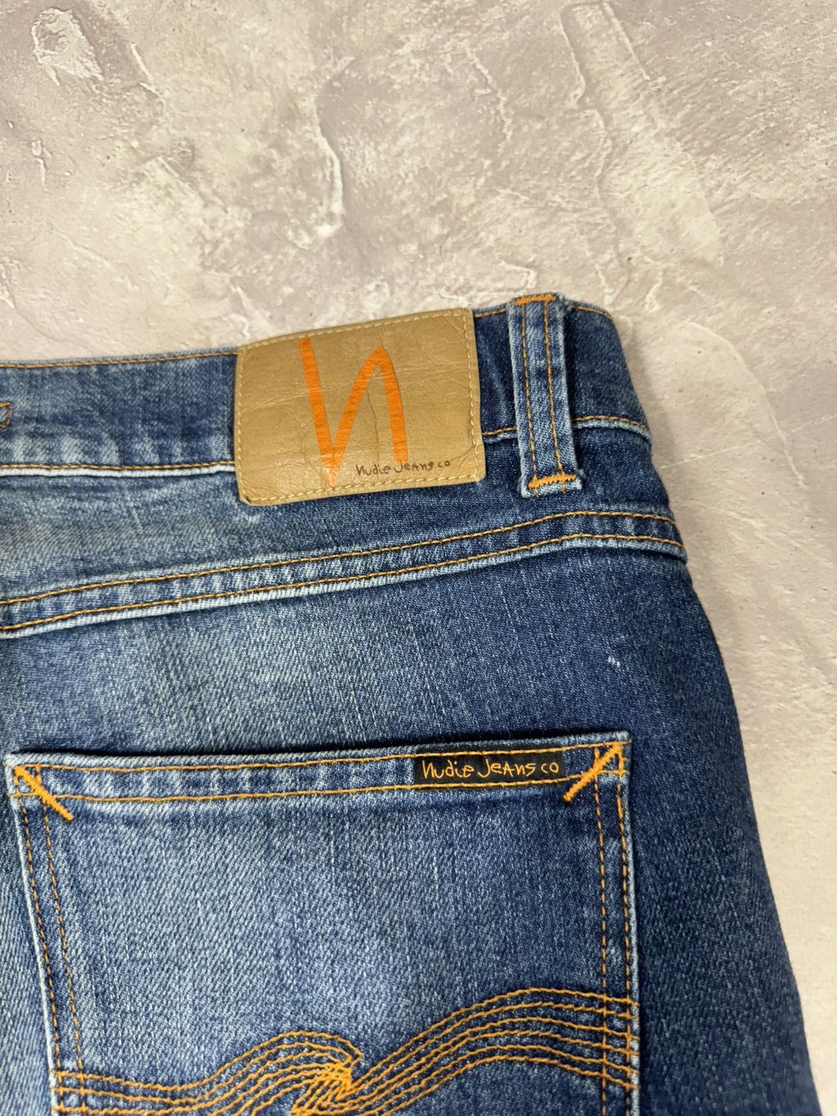 Nudie Jeans Vintage Nudie Jeans Lean Dean Japanese Denim Pants Size US 31 - 4 Thumbnail