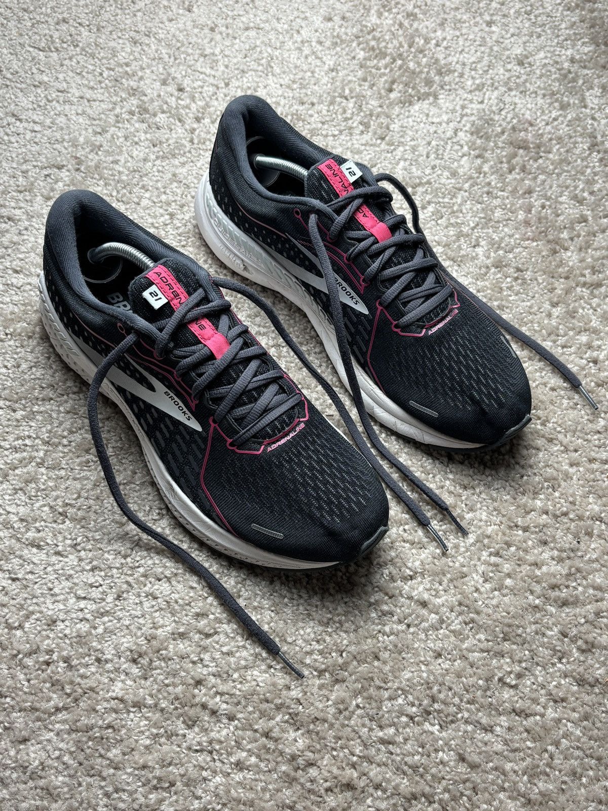 Brooks Brooks Adrenaline GTS 21 running shoes sport gym outdoor Size US 11 / EU 44 - 3 Thumbnail