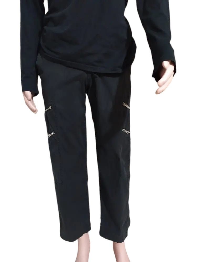 Japanese Brand Japan Brand Amore Puro Cargo zipper Pants punk bomdage style Size US 29 - 1 Thumbnail