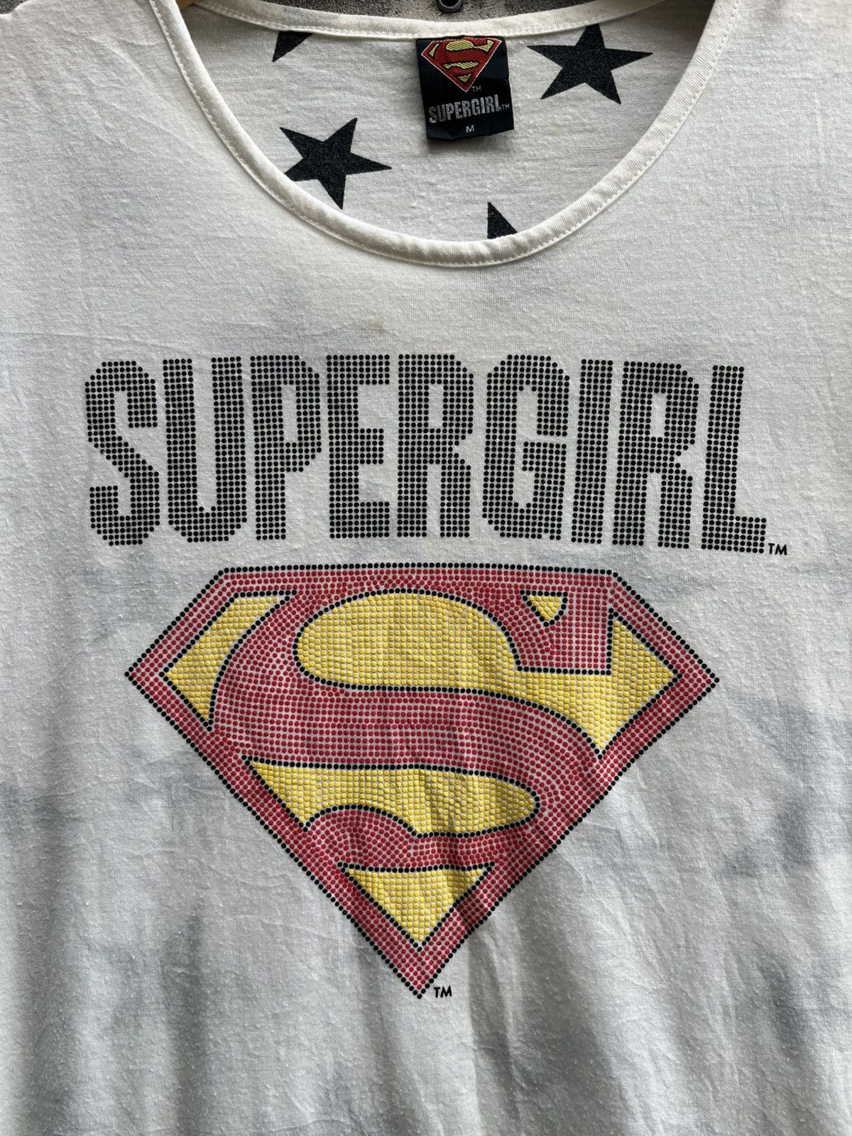 Dolce & Gabbana × SKIMS Supergirl Rhinestone Star Tee – DC Comics Y2K Size US M / EU 48-50 / 2 - 5 Thumbnail