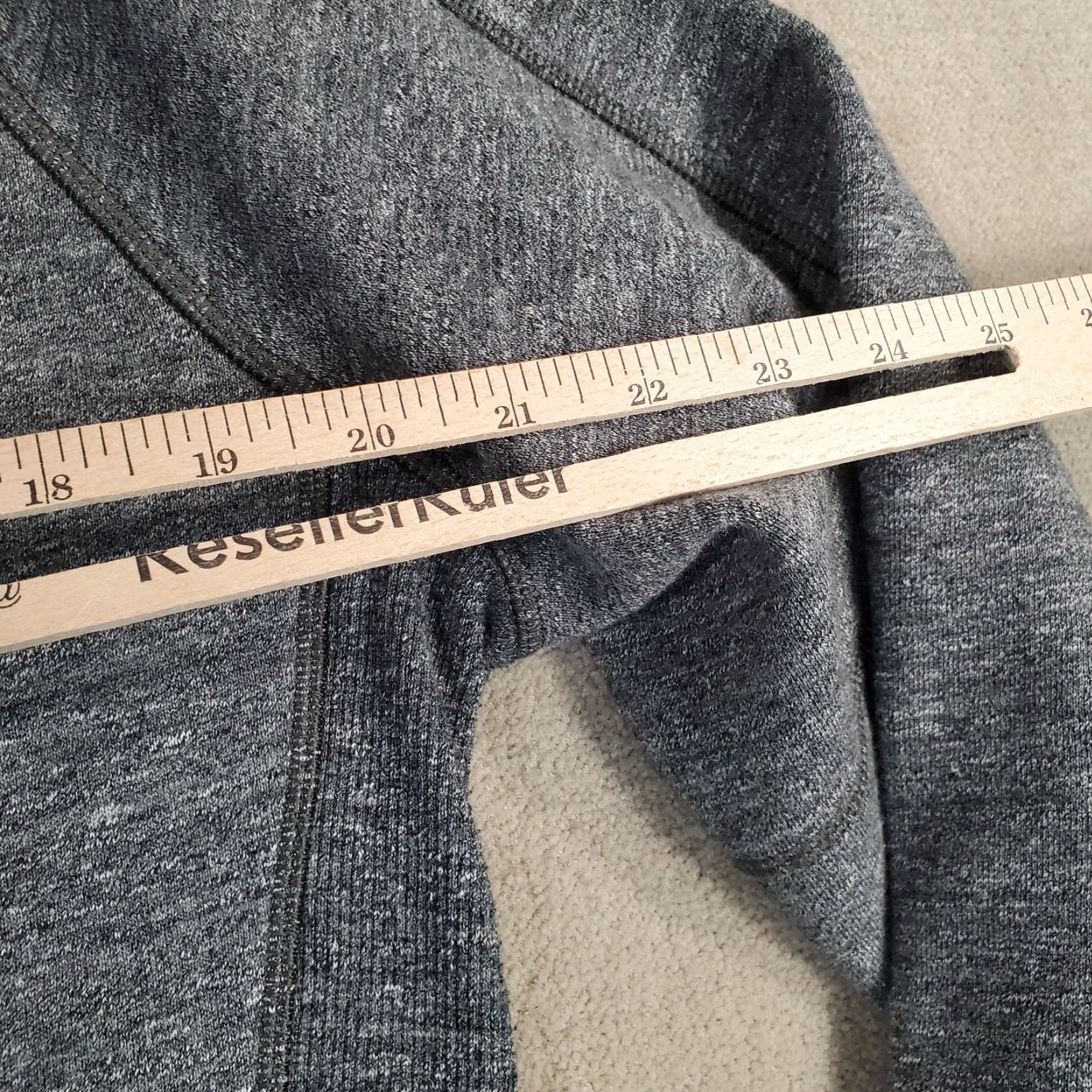 Lululemon Lululemon Best Coast Hoodie Mens Medium Heathered Gray Full Zip Sweatshirt Solid Size US M / EU 48-50 / 2 - 6 Thumbnail