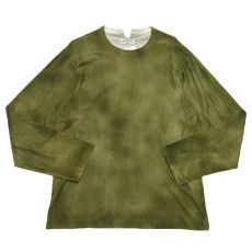 Yohji Yamamoto Yohji Yamamoto Pour Homme Dyed Long Sleeve T-Shirt Size US L / EU 52-54 / 3 - 1 Thumbnail