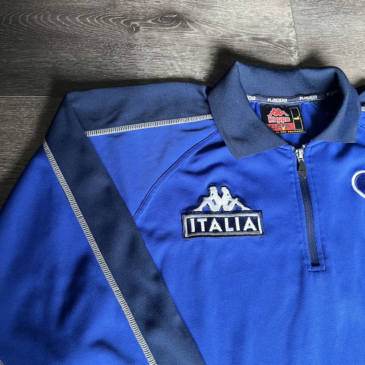 Kappa Vintage 2000s Kappa Italia Euro Training Zip Track Jacket Size US L / EU 52-54 / 3 - 3 Thumbnail