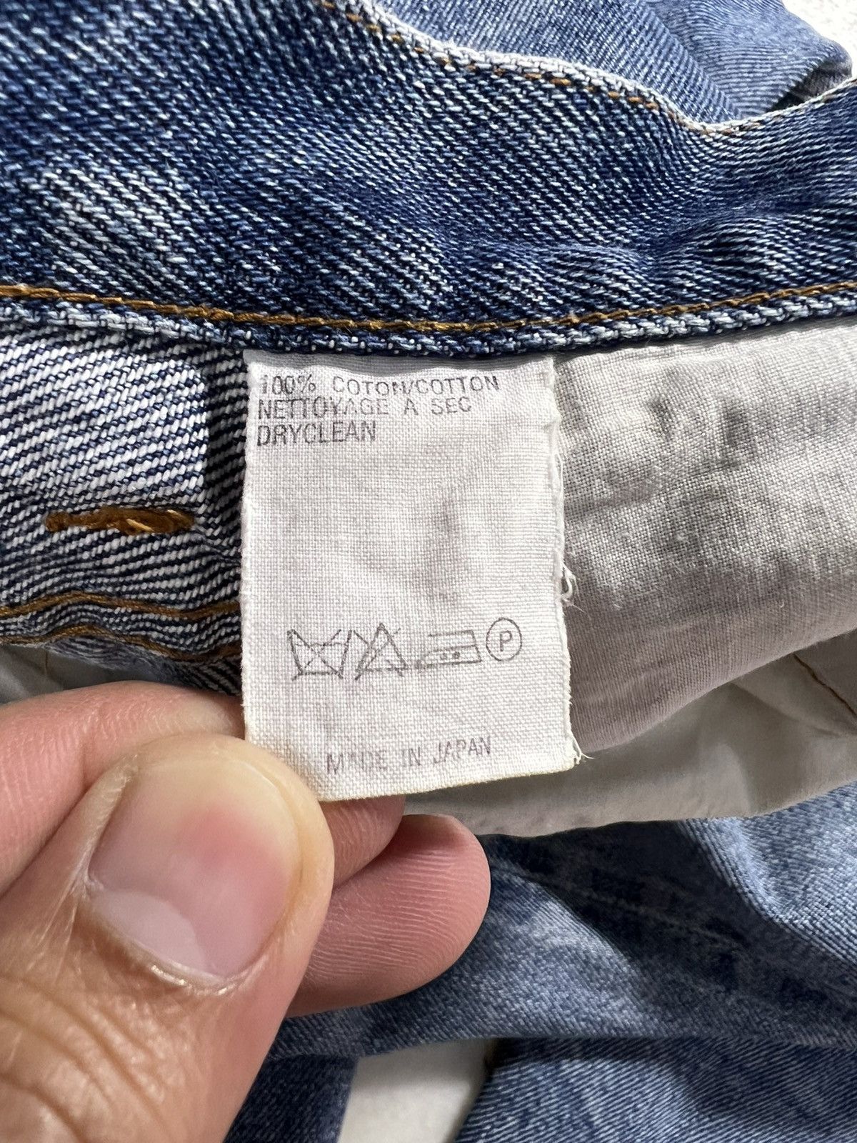 A.P.C. × If Six Was Nine 💥Selvedge Rare💥Vintage A.P.C Distress Washed Selvedge Jeans Size US 28 / EU 44 - 18 Thumbnail