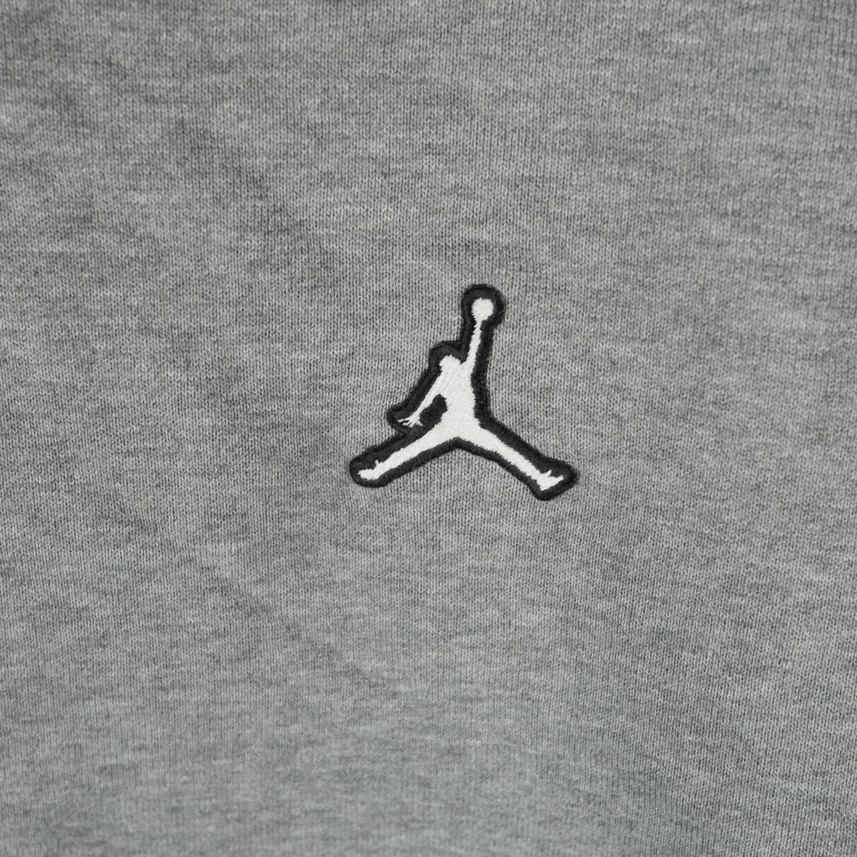 Jordan Brand Jordan Hoodie Mens 3XL Gray Fleece Pullover Jumpman Logo Sweatshirt DA9818-091 Size US XXL / EU 58 / 5 - 6 Thumbnail