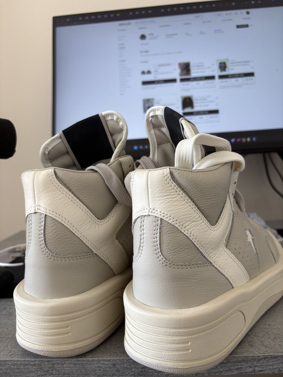 Rick Owens Rick Owens X Converse TURBOWPN Size US 9 / EU 42 - 3 Thumbnail