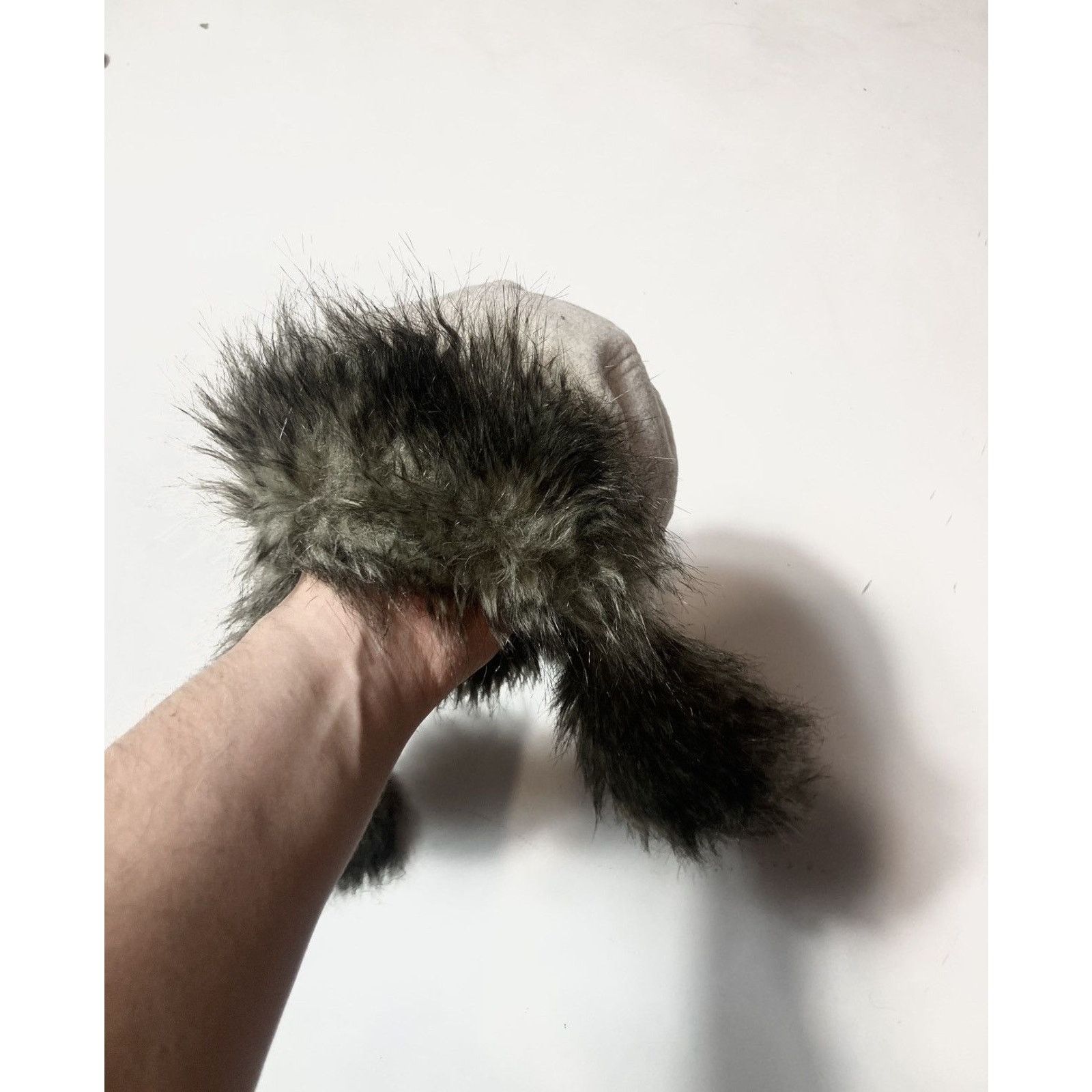 Japanese Brand Y2K Vintage Fuzzy Fur Ushanka Hat avant garde+ Size ONE SIZE - 6 Thumbnail