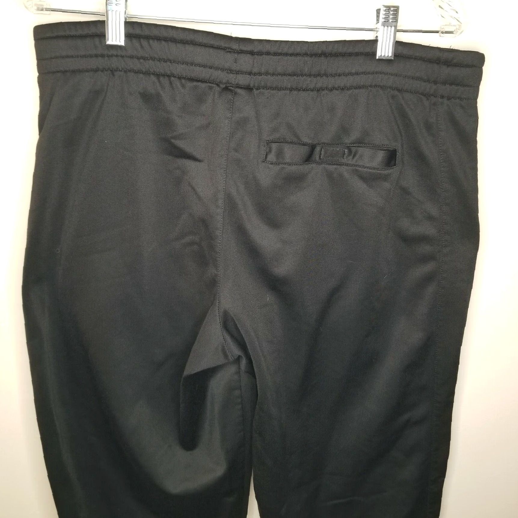 Nike Nike Mens Track Pants Black Elastic Waist Size Medium M Size US 31 - 5 Thumbnail