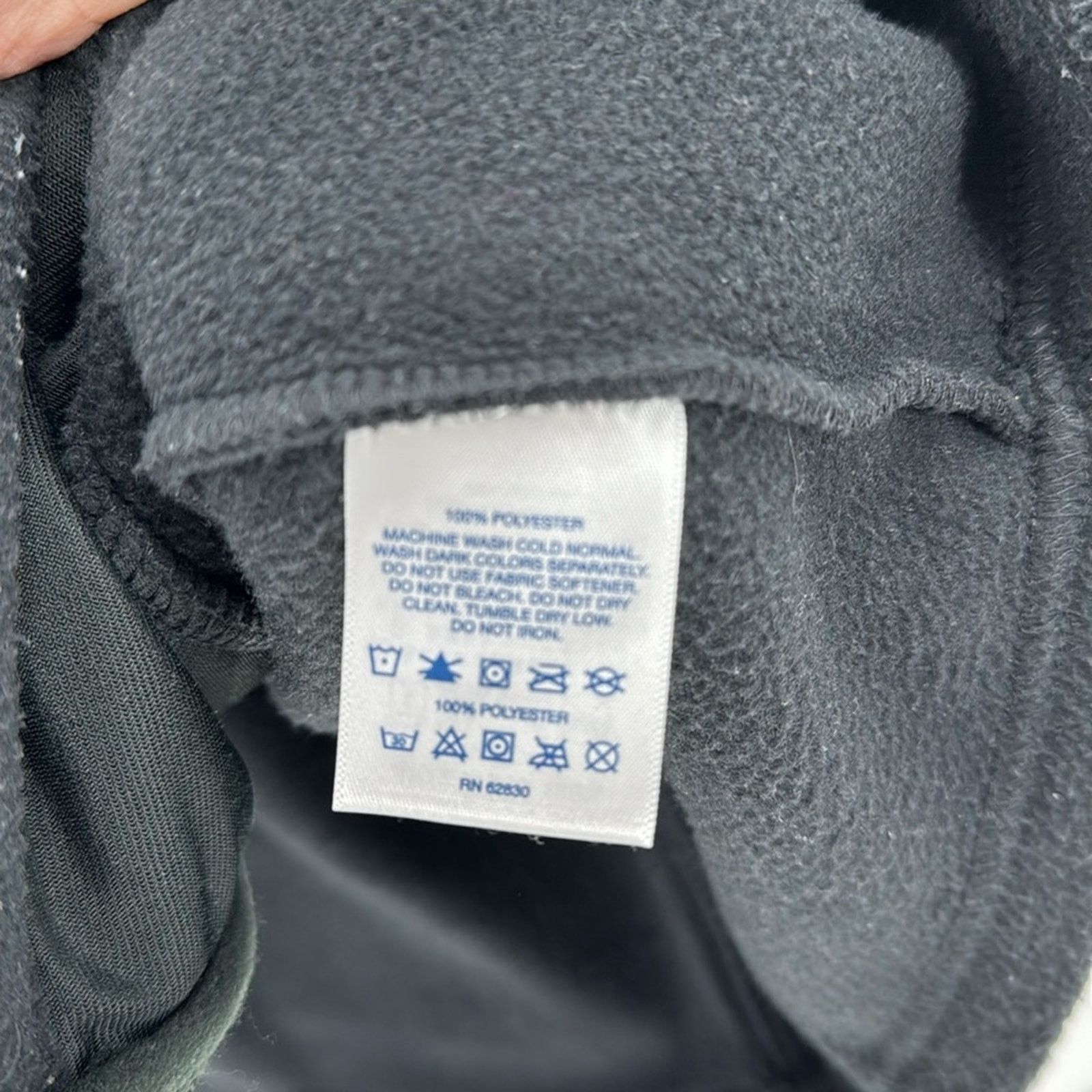 Lands' End Land’s End fleece full zip sweater black everyday size 3X Size 3XL / US 20-22 - 7 Thumbnail