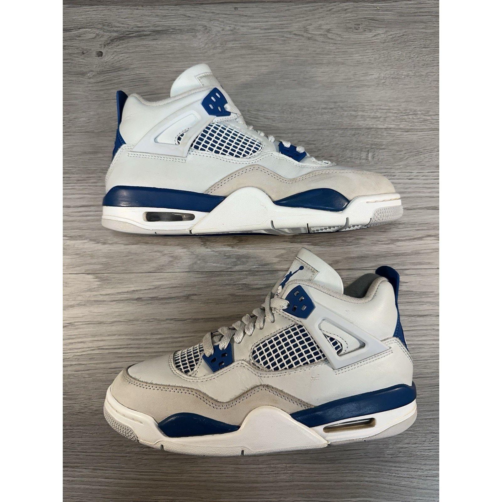 Jordan Brand Jordan Retro 4 Military Blue GS - Size 7y (HF4281-141) Size US 7 / EU 40 - 2 Thumbnail