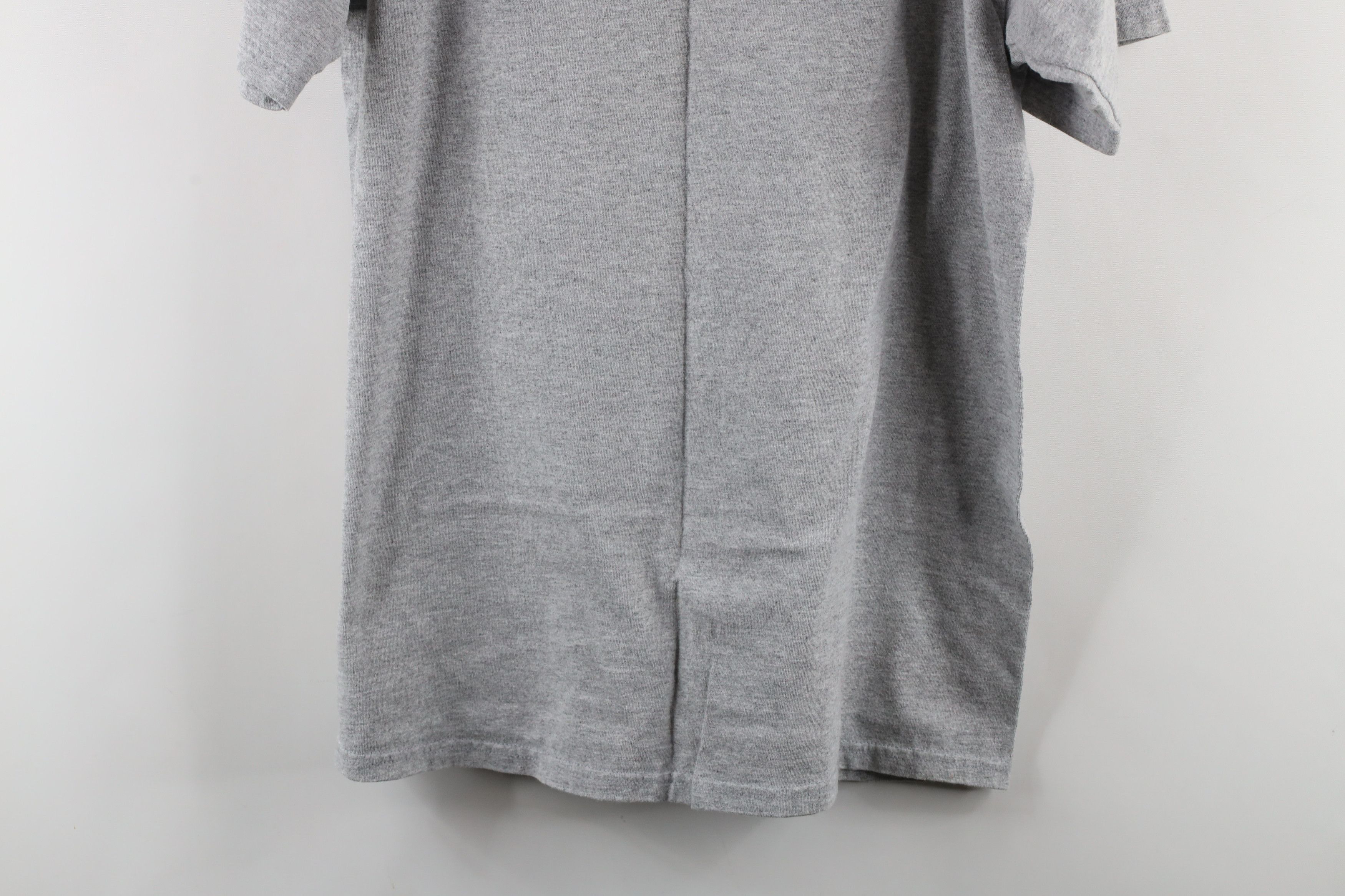 Vintage Vintage 90s Streetwear Tribal Skull Skeleton T-Shirt Gray Size US L / EU 52-54 / 3 - 11 Thumbnail