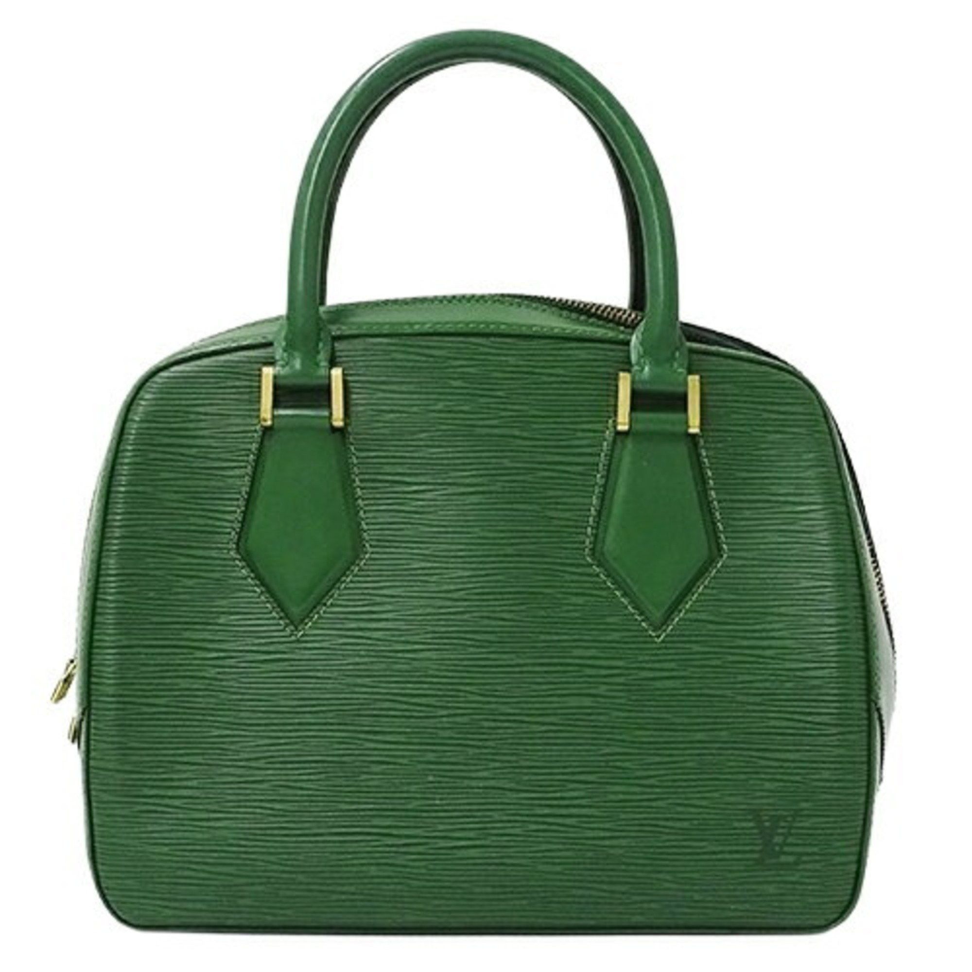 image of Louis Vuitton Epi Women's Handbag Sablon Borneo Green M52044