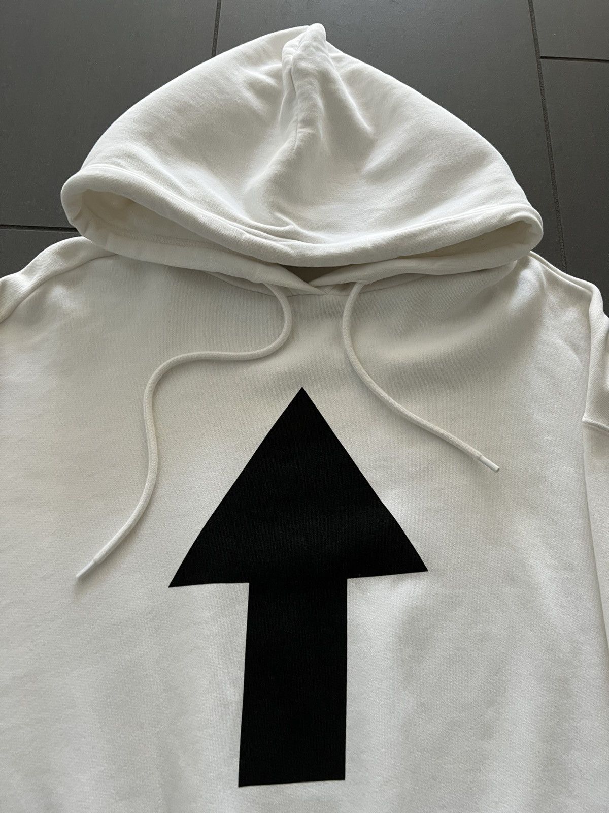 Balenciaga Up Arrow WIFI ! Ultra Oversized Dropped Shoulder Hoodie Size US XL / EU 56 / 4 - 3 Thumbnail