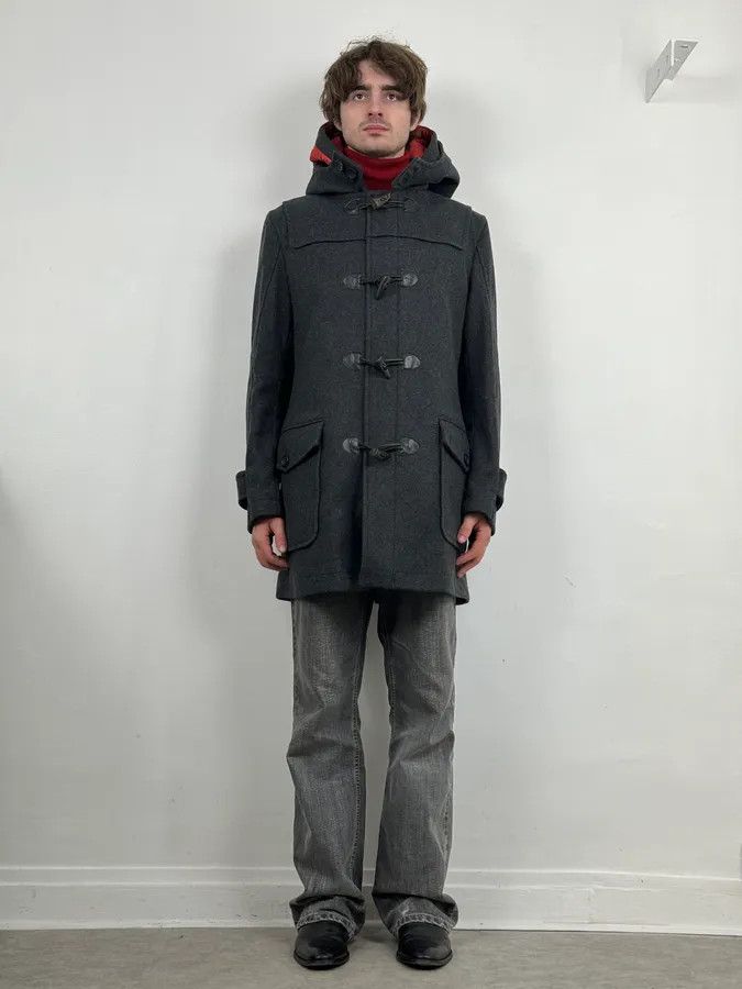 Dolce & Gabbana AW2007 Dolce & Gabbana Montgomery Grey Wool Hooded Long Coat Size US M / EU 48-50 / 2 - 3 Thumbnail