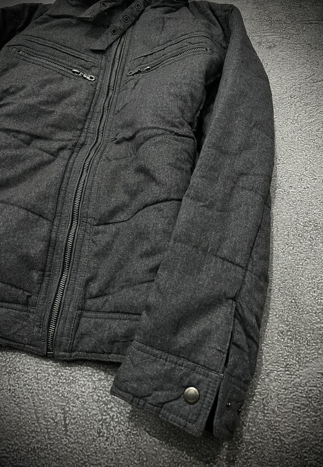 Louis Chalvon 2000s Louis Chavlon Bondage Fur Hood Jacket Size US M / EU 48-50 / 2 - 4 Thumbnail
