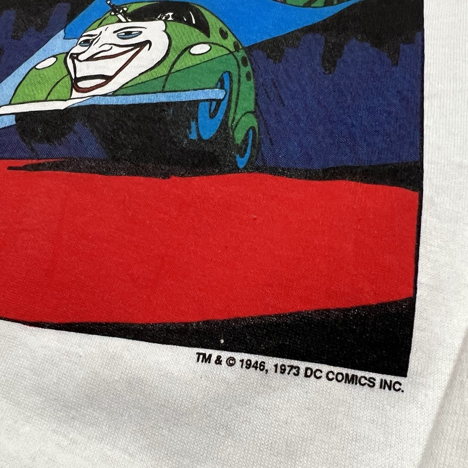 Tedman 1980s Batman T Shirt DC Comics Vtg Batman Vs Joker #37 Cover Size US L / EU 52-54 / 3 - 5 Thumbnail