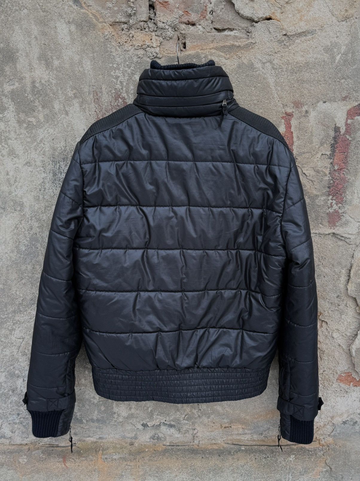 Dolce & Gabbana 2000s Dolce & Gabbana Obscure Dark Astro Puffer Jacket Size US L / EU 52-54 / 3 - 3 Thumbnail