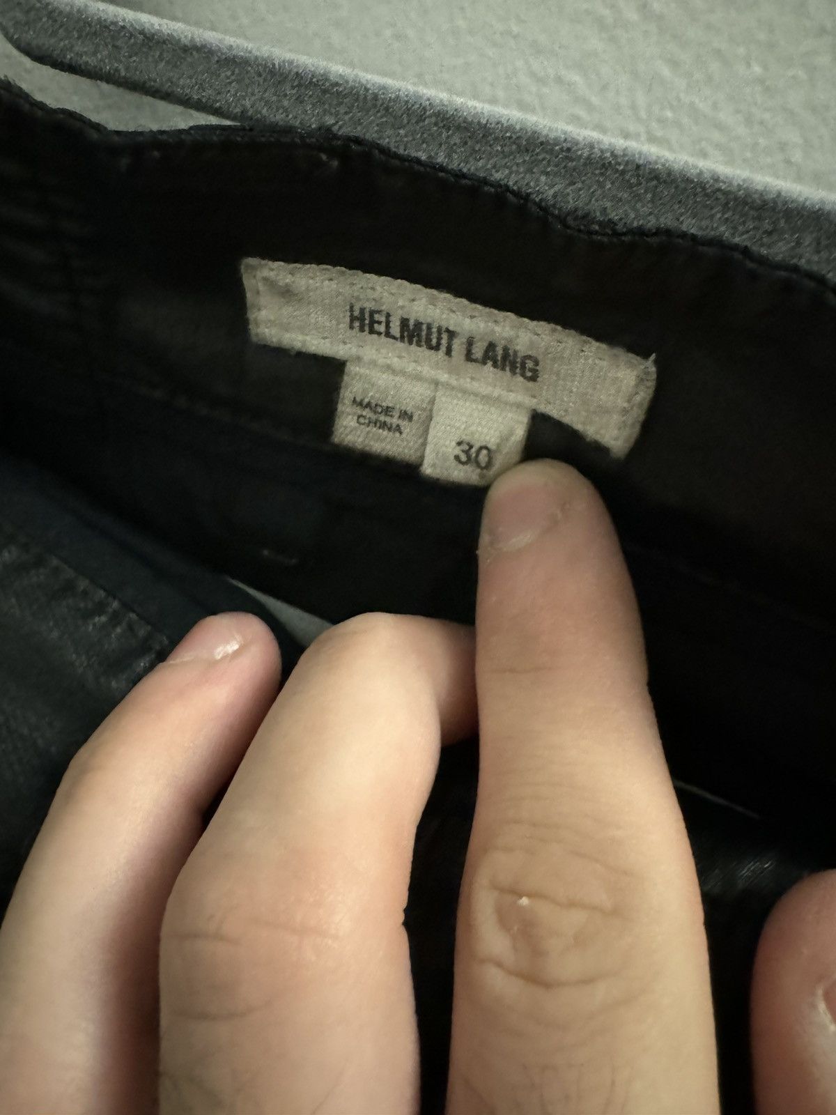 Helmut Lang × Vintage Helmut Lang Vintage wax cotton pants Size US 30 / EU 46 - 15 Thumbnail