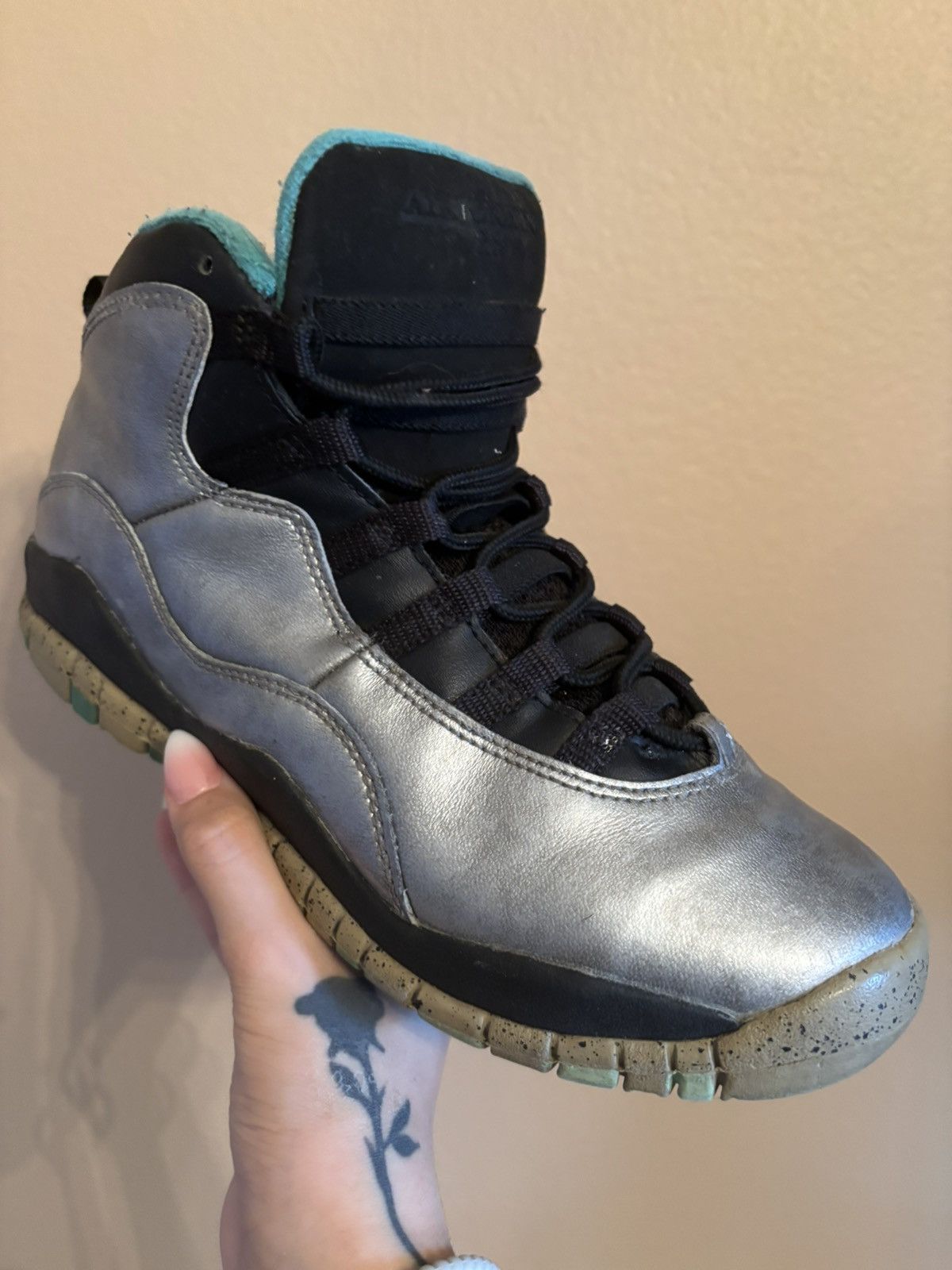 Jordan Brand Air Jordan 10 Retro BG 'Lady Liberty' Size US 6 / EU 39 - 2 Thumbnail