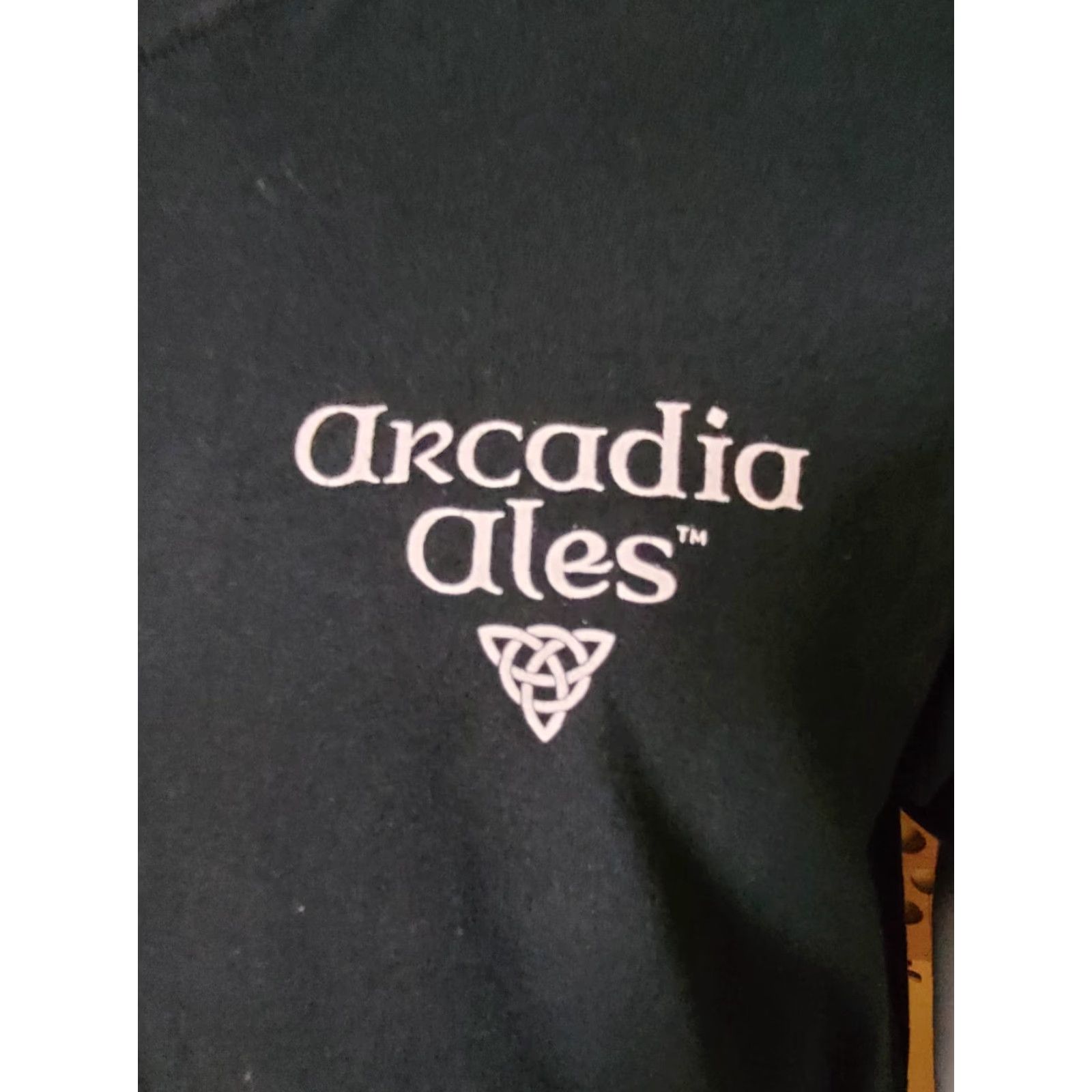 Hanes Arcadia Ales Brewing Company Logo T Shirt XXL Battle Creek MI Defunct Craft Beer Size US XXL / EU 58 / 5 - 2 Thumbnail