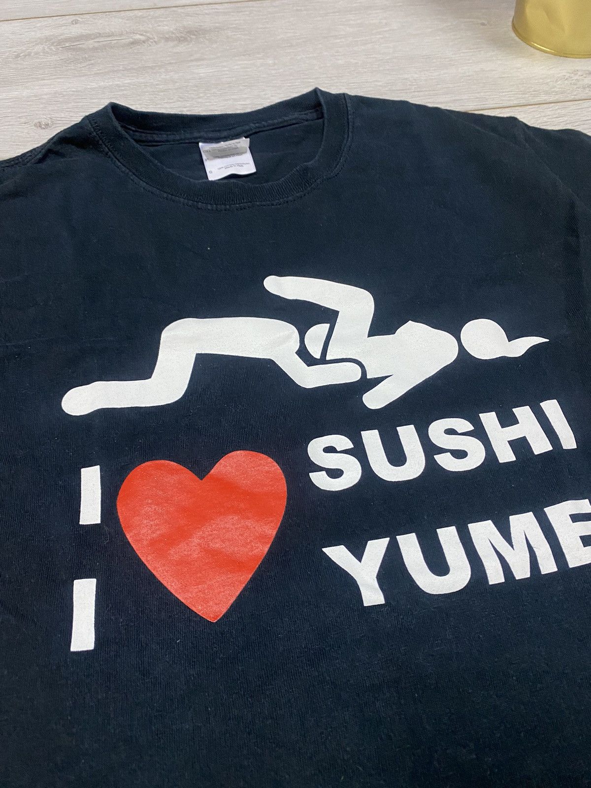 Vintage I love ❤️ sushi yume vintage t-shirt Size US S / EU 44-46 / 1 - 3 Thumbnail