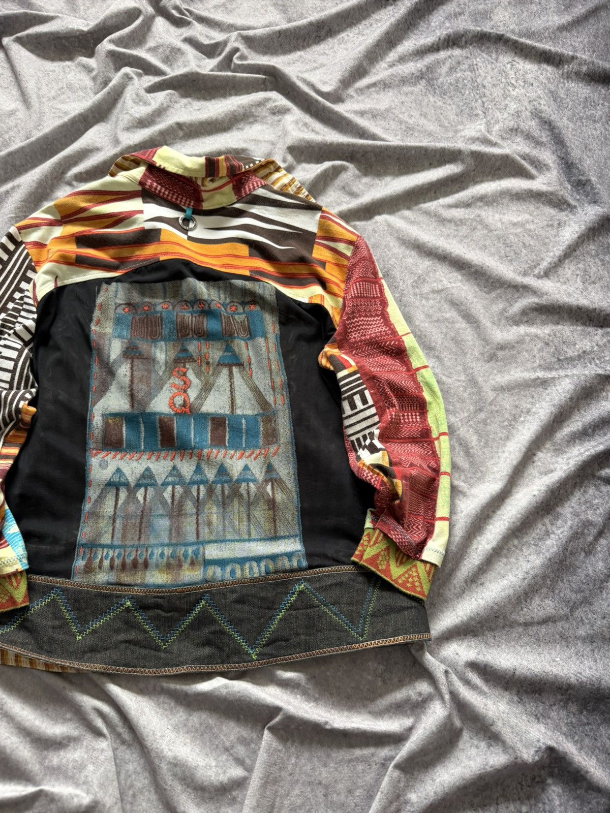 Other Save The Queen Patterned Blouse Size XL Size XL / US 12-14 / IT 48-50 - 13 Thumbnail