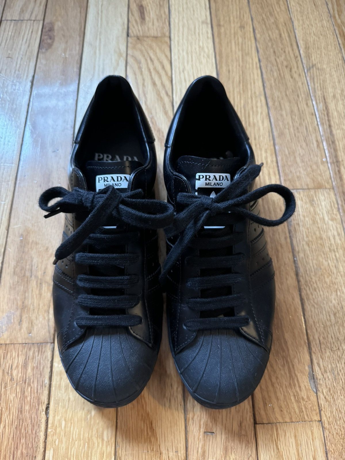 Adidas × Prada Prada x Adidas Sneakers Size US 7 / EU 40 - 1 Thumbnail