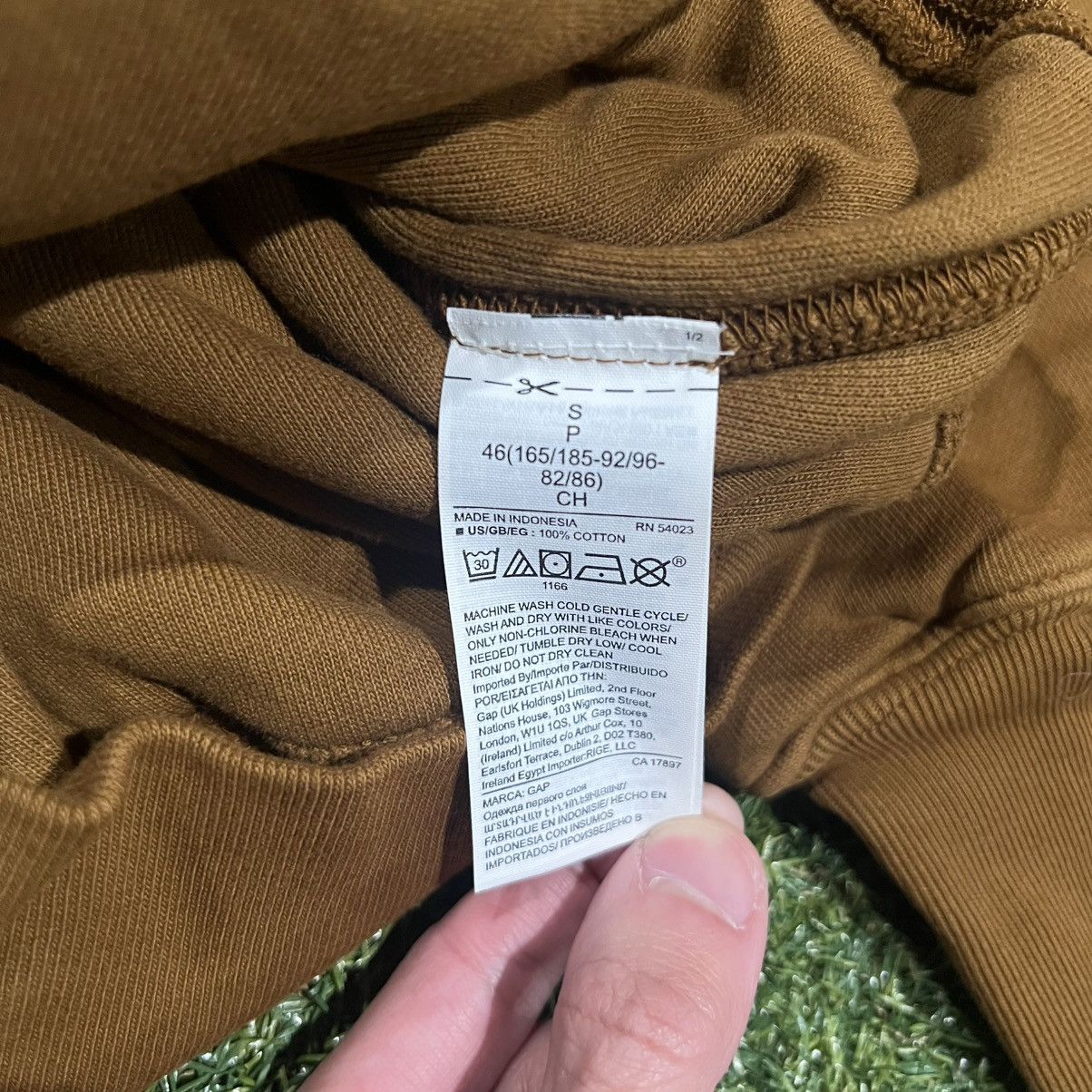 Gap Yeezy Gap Light Brown Hoodie Size Small Size US S / EU 44-46 / 1 - 3 Thumbnail