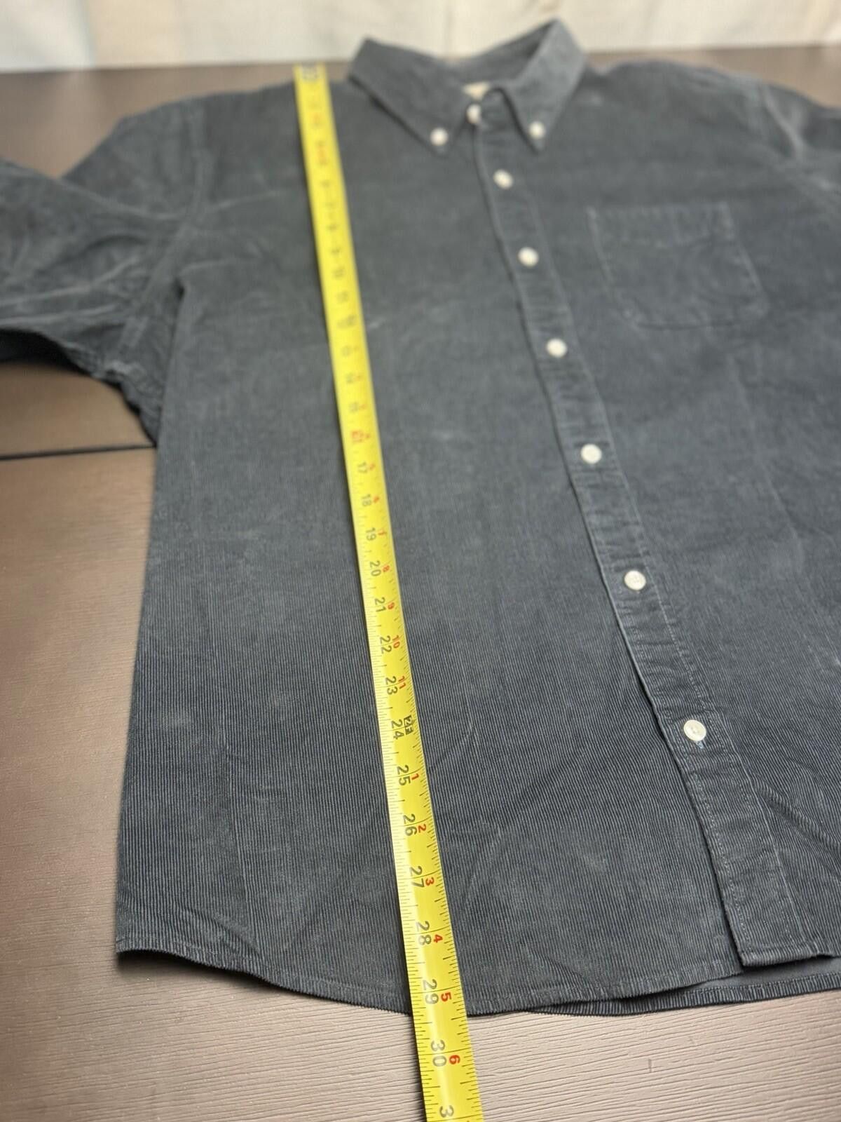 L.L. Bean L.L.Bean Men’s XL Black Corduroy Button Down Shirt Size US XL / EU 56 / 4 - 3 Thumbnail