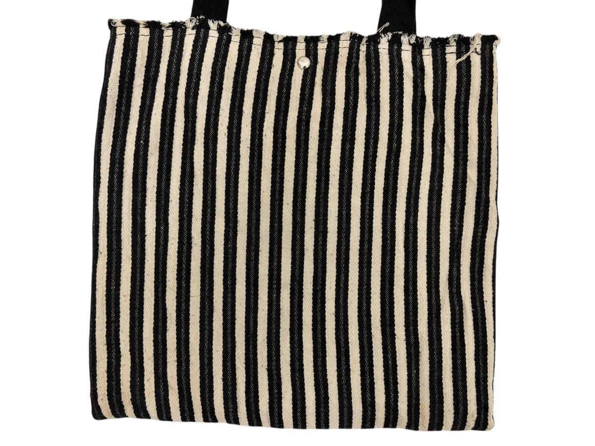 Japanese Brand MILKFED SOFIA COPPOLA VERTICAL STRIPED RED EMBROIDERED LOGO Size ONE SIZE - 9 Thumbnail