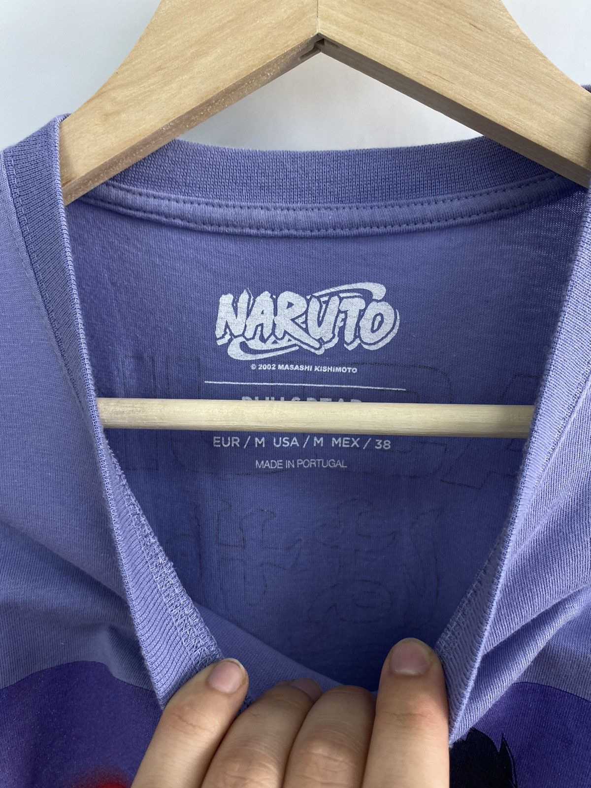 Japanese Brand 🇯🇵 Vintage Sasuke Naruto Anime T-Shirt Rare Retro Hype Y2K Size US M / EU 48-50 / 2 - 5 Thumbnail