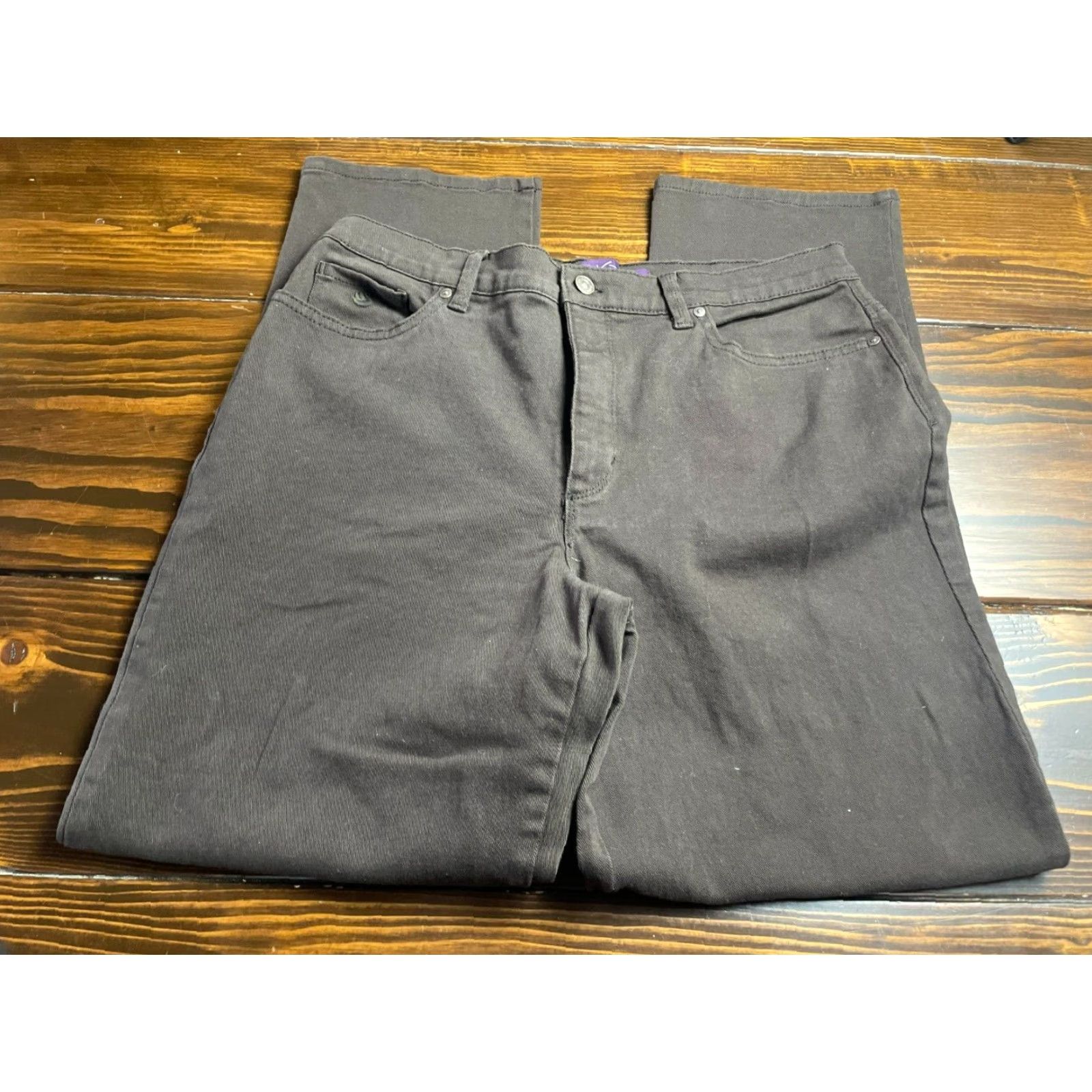Gloria Vanderbilt Gloria Vanderbilt Jeans Women’s 14 Brown Denim Amanda Pockets Vintage No Size 36" / US 14 / IT 50 - 2 Thumbnail