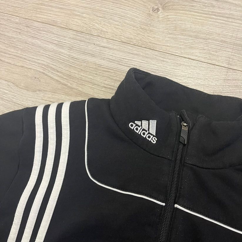 Adidas adidas side stripes 1/4 zip sweatshirt Size US L / EU 52-54 / 3 - 2 Thumbnail