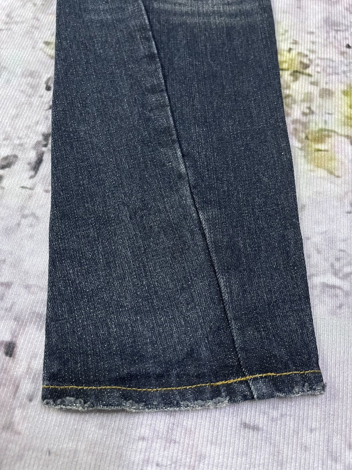 If Six Was Nine × Japanese Brand × Vintage Distressed Japan Jeans Cattle Drive Velvet Back Pocket Size US 31 - 12 Thumbnail