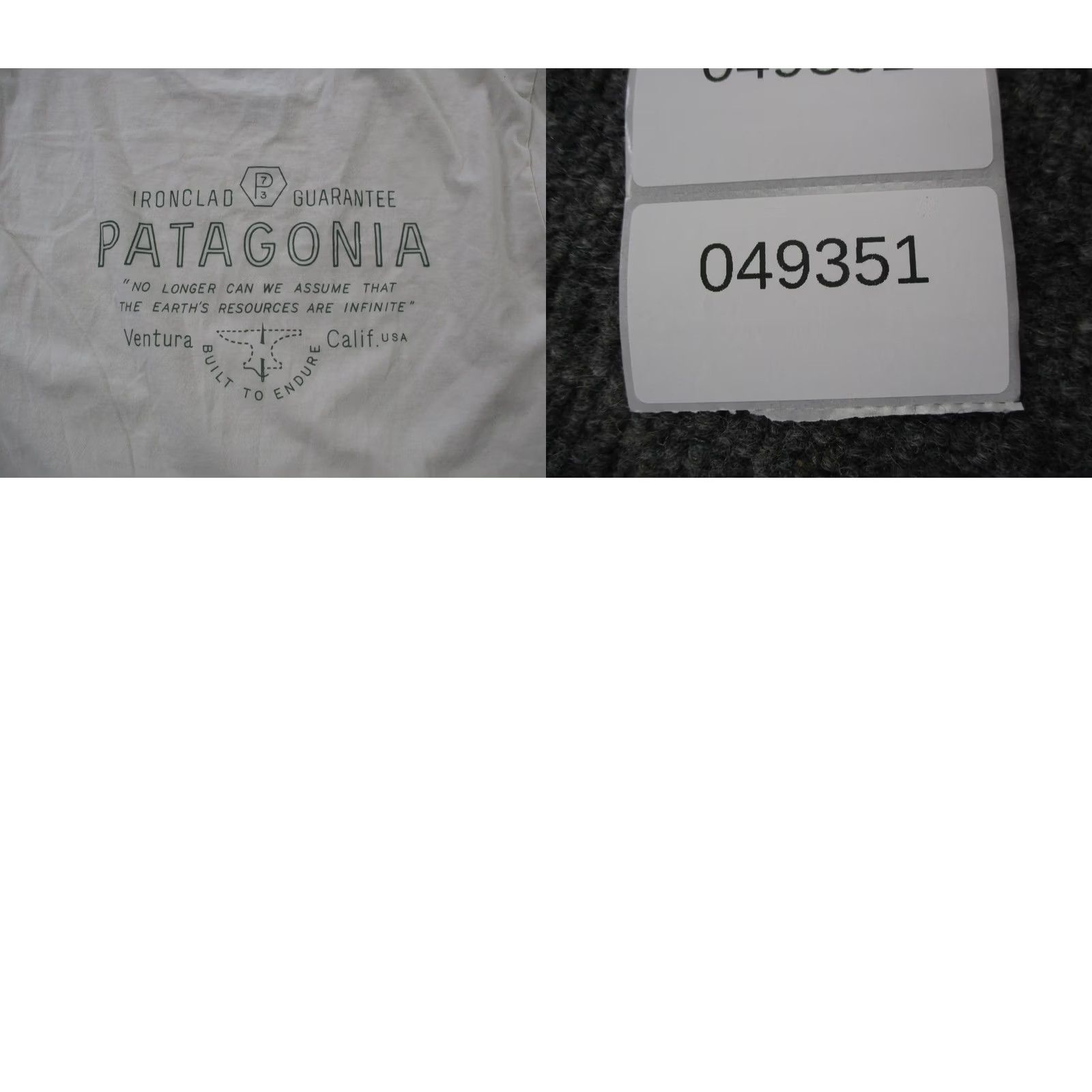 Patagonia Patagonia Shirt Mens M White Responsibili Tee Base Layer Hiking Basic Fish Outdoor Size US M / EU 48-50 / 2 - 9 Thumbnail
