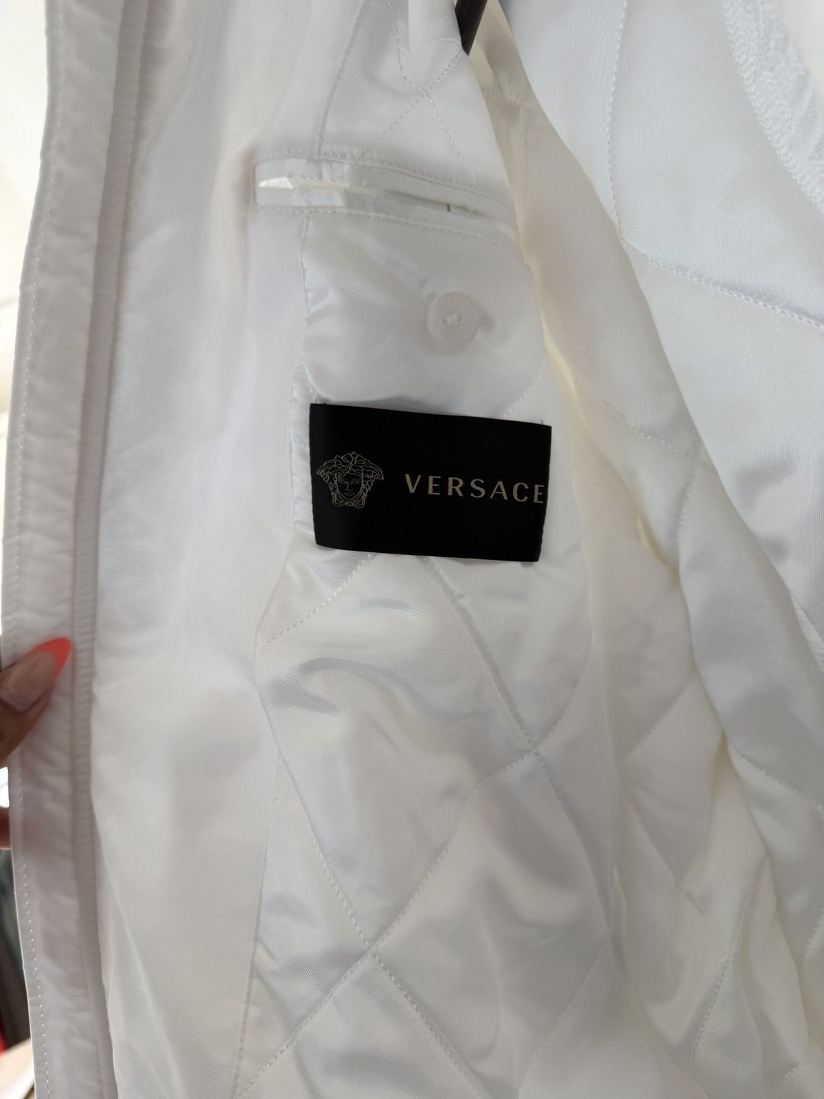 Versace Versace Zodiac Patch Bomber Jacket F16 NWT Size US L / EU 52-54 / 3 - 8 Thumbnail