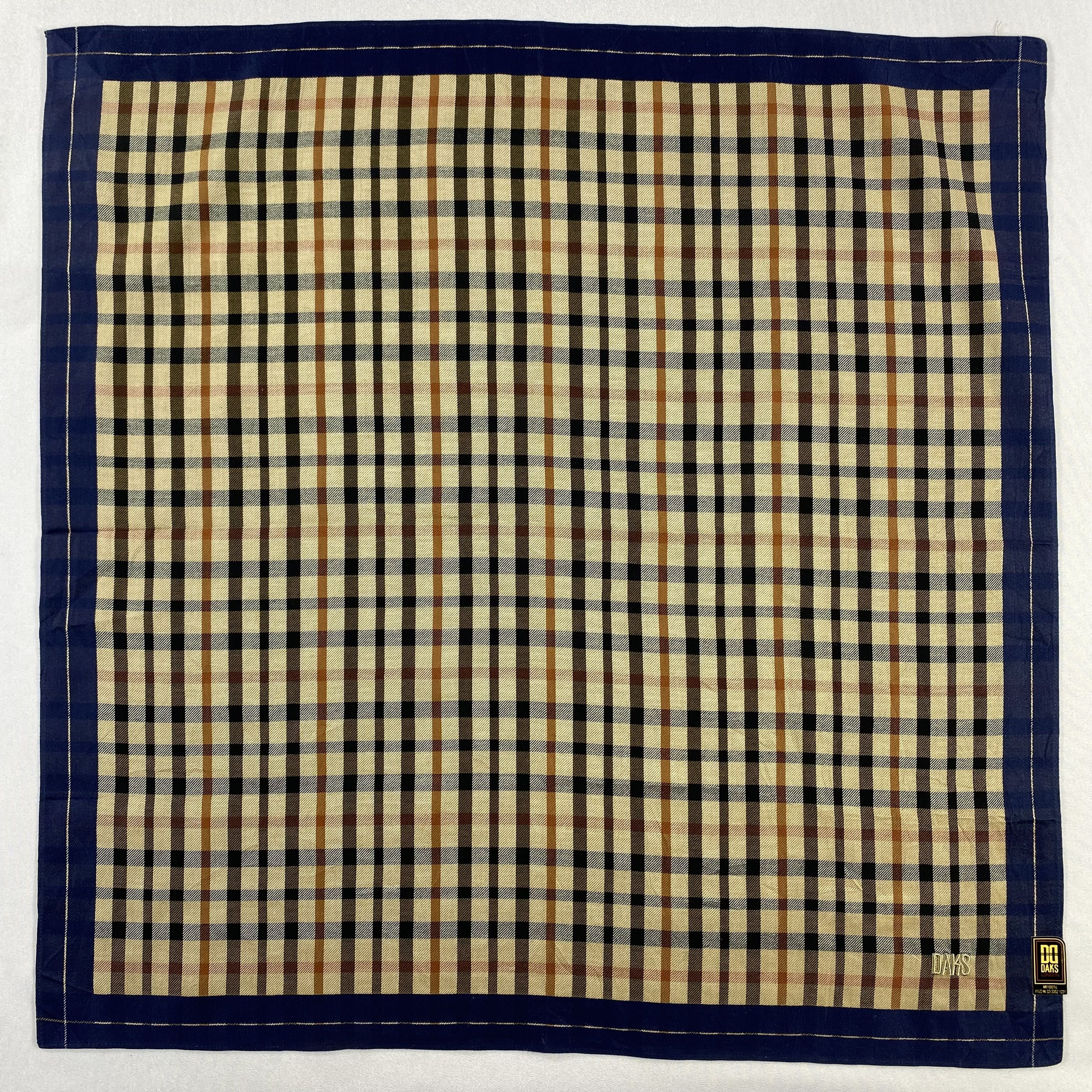 DAKS × Vintage NWT Daks London Bandana/ Handkerchief / Neckerchief-P566 Size ONE SIZE - 1 Thumbnail