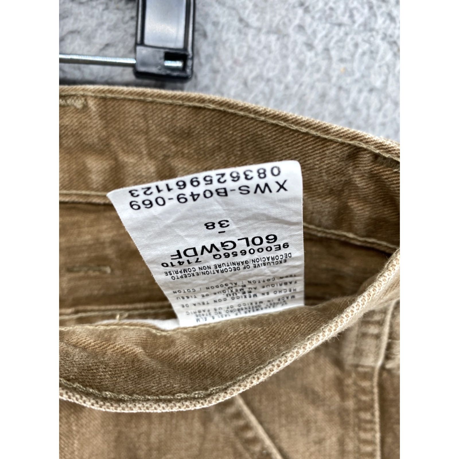 Wrangler Wrangler Hero Cargo Shorts Mens Brown 100% Cotton Canvas 60LGWDF Size 38 Size US 38 / EU 54 - 3 Thumbnail