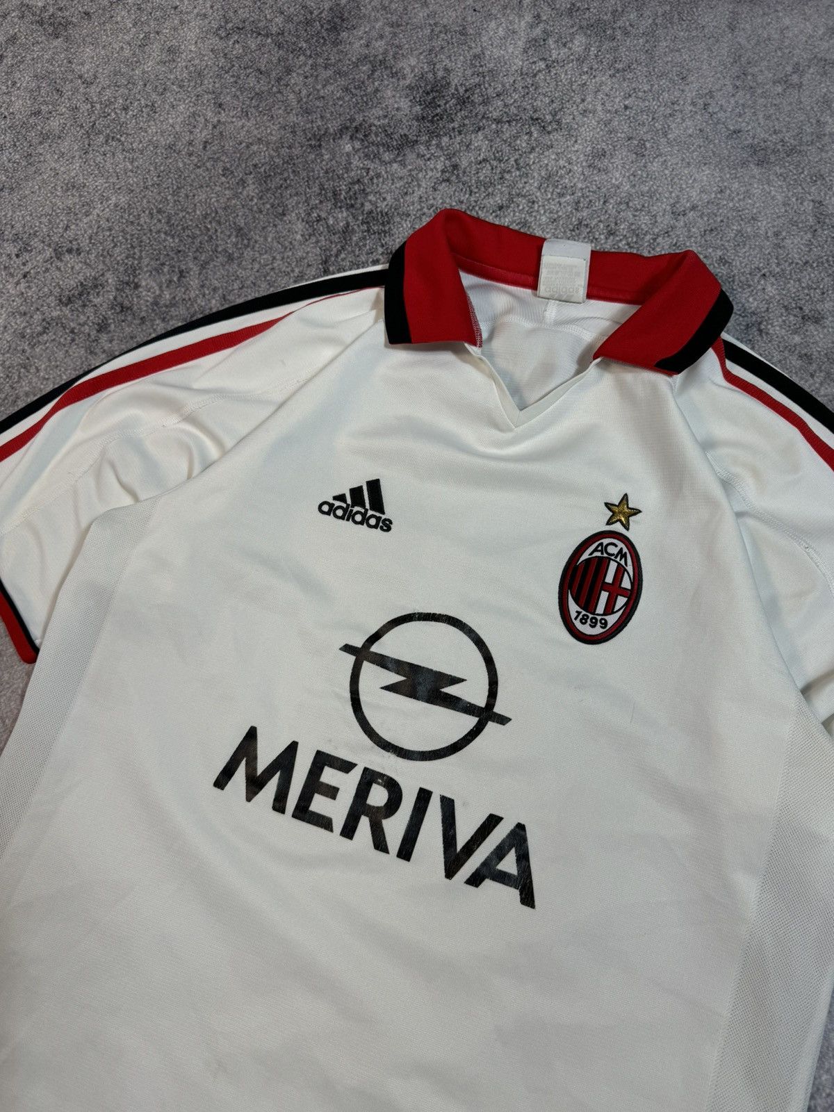 Adidas × Vintage Vintage Adidas AC Milan 20 Seedorf Soccer Jersey Blokecore S Size US S / EU 44-46 / 1 - 4 Thumbnail