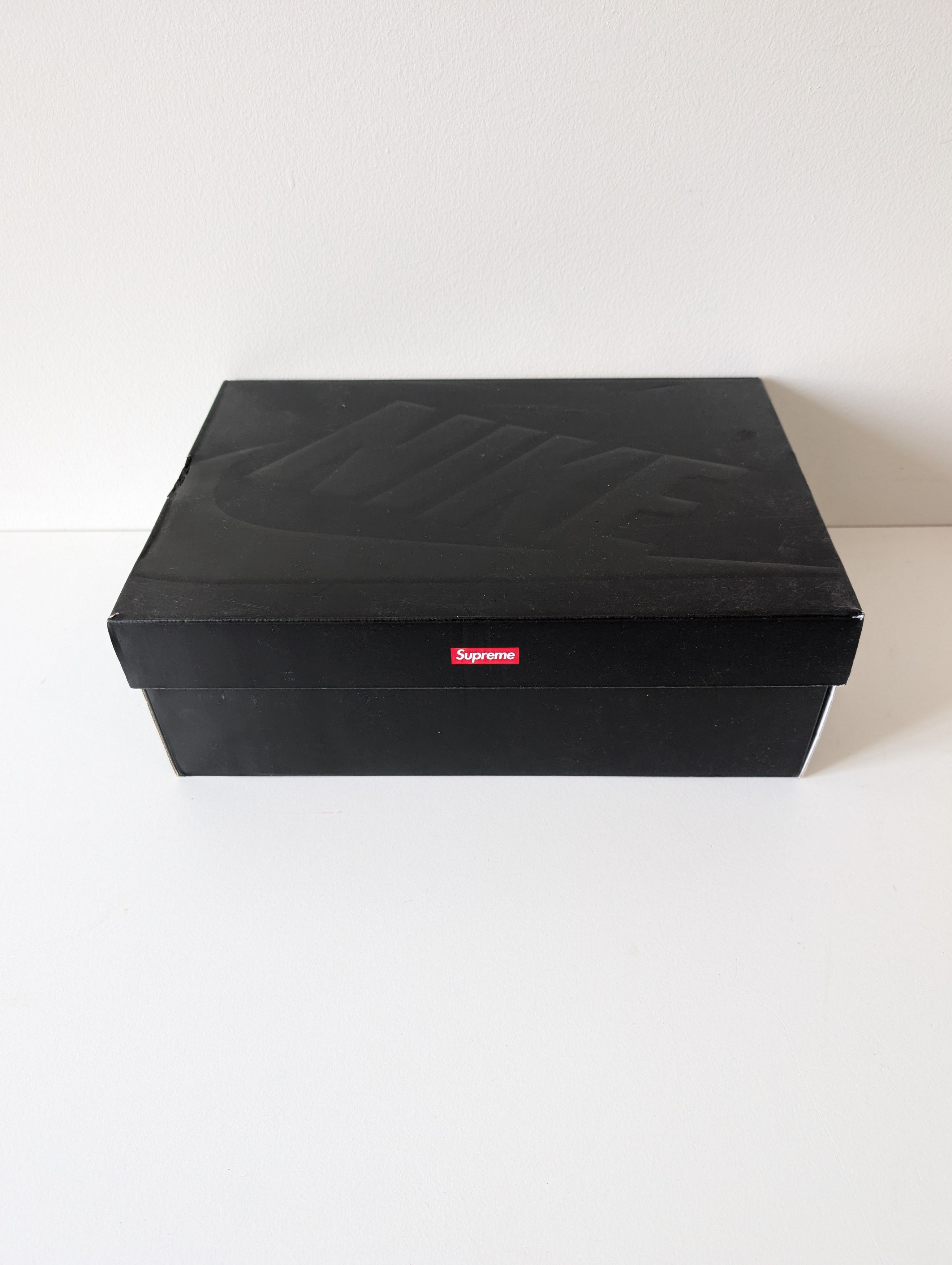 Nike × Supreme Nike Air Force 1 Low X Supreme Black AF1 Size US 9 / EU 42 - 6 Thumbnail