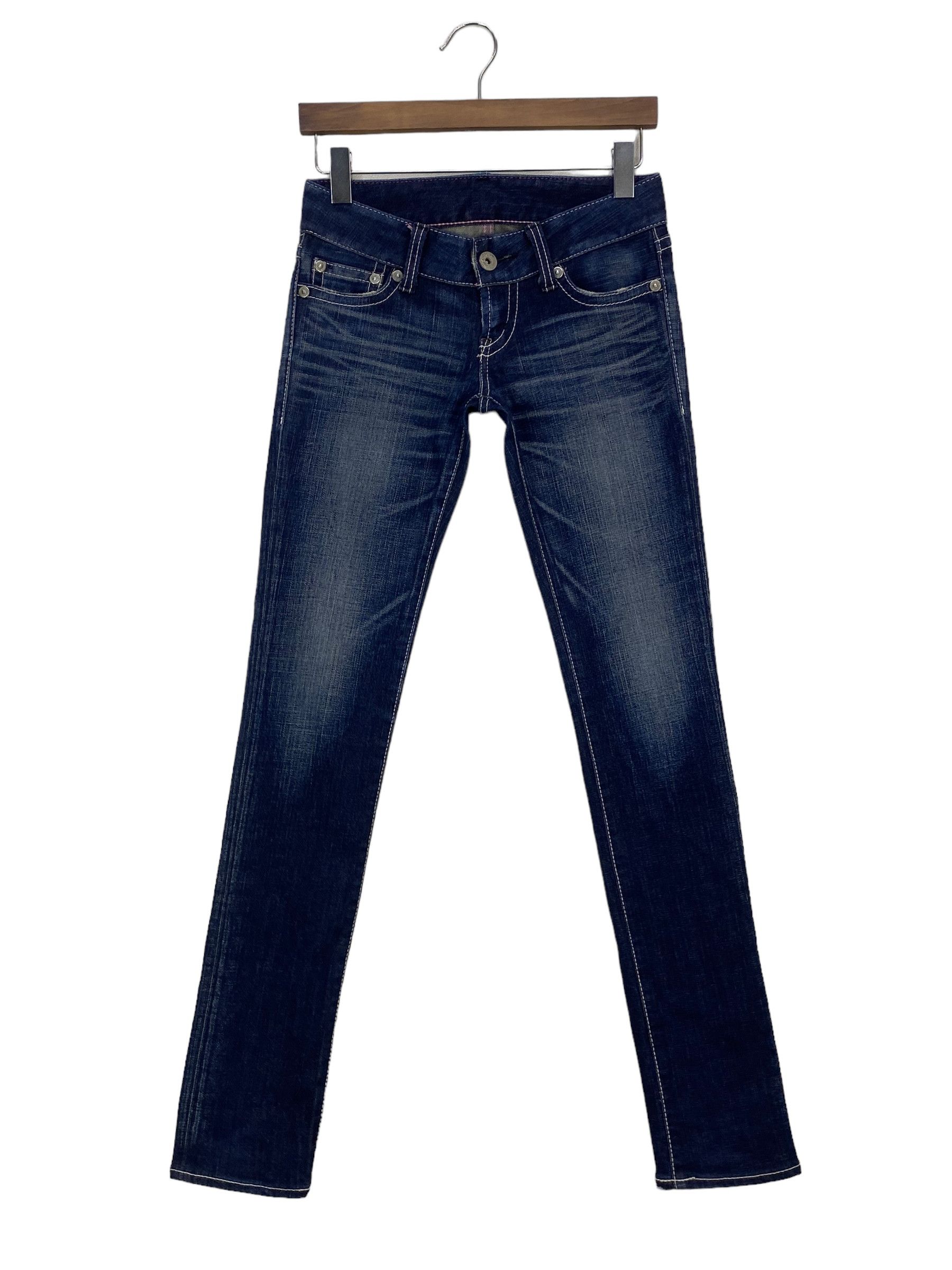 Japanese Brand × MOUSSY Moussy Jeans Skinny Jeans Low Rise Jeans Size 25" / US 0 / IT 36 - 2 Thumbnail
