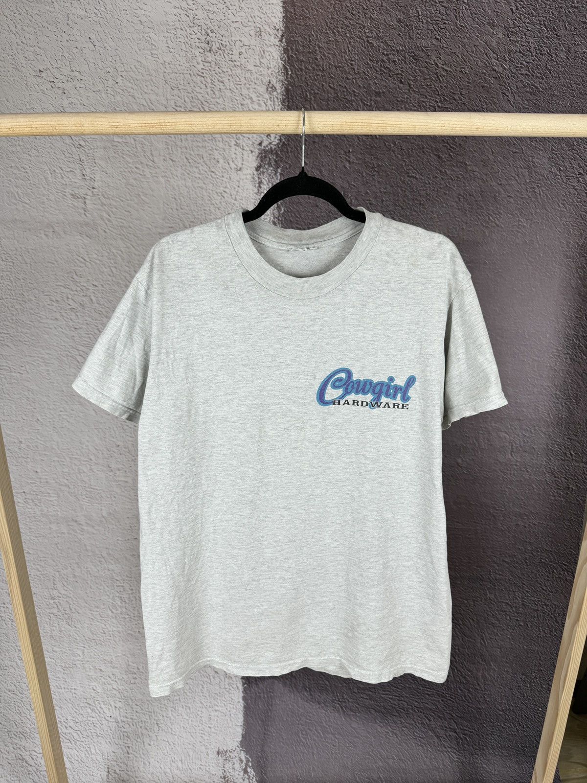 Japanese Brand Cowgirl Hardware OG vintage big logo tee shirt Size US M / EU 48-50 / 2 - 2 Thumbnail
