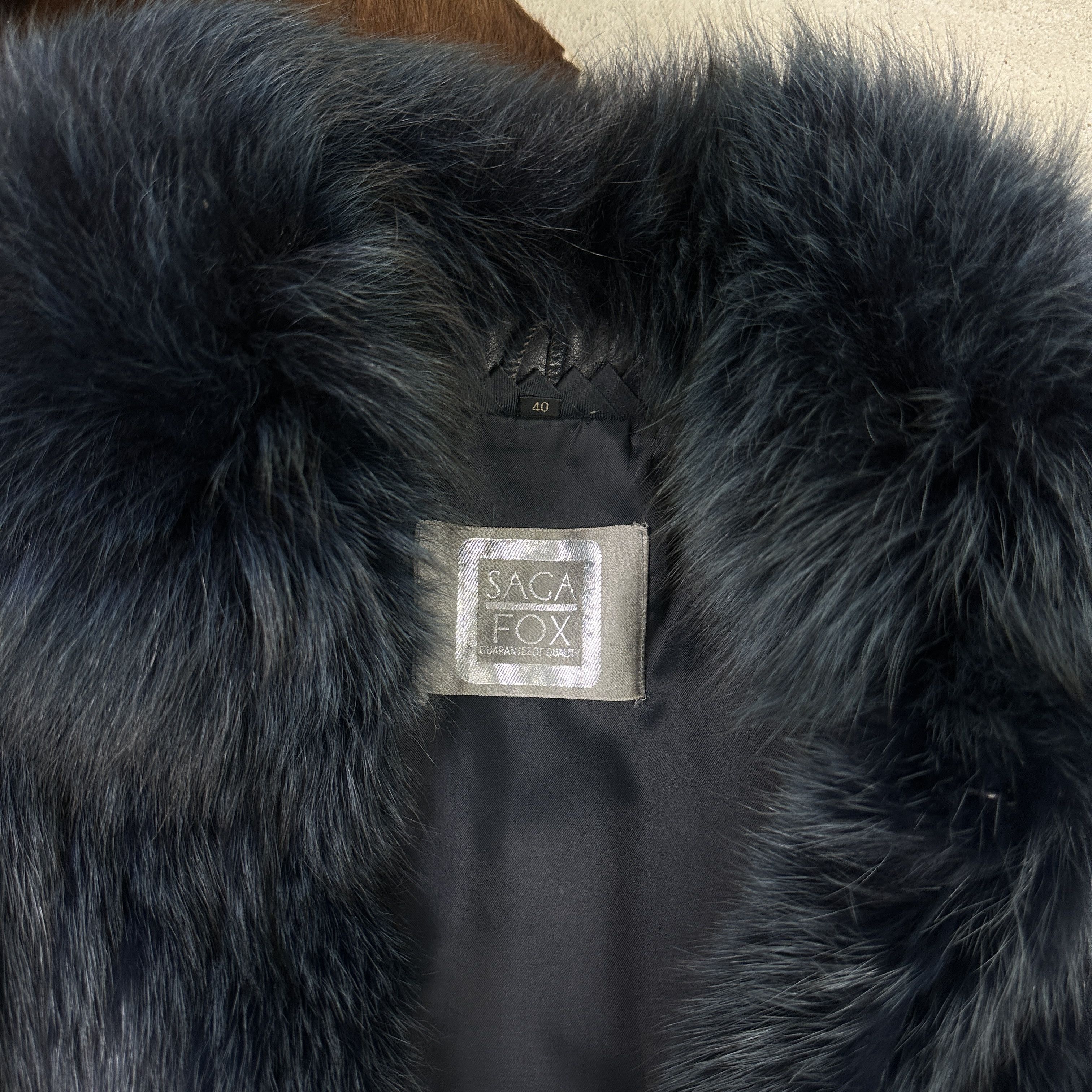 Japanese Brand × Vintage Real Fox Fur Archive Coat Saga Fox Size US M / EU 48-50 / 2 - 5 Thumbnail